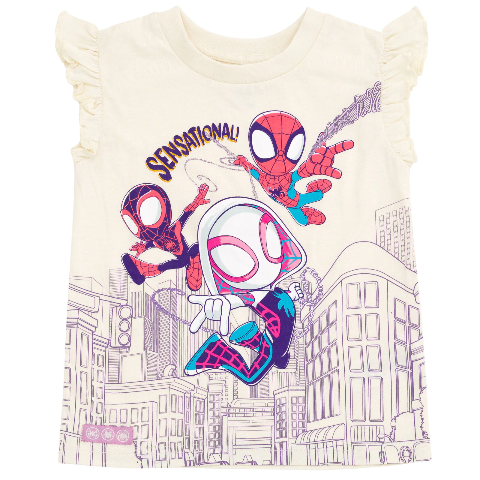 Marvel Spidey and His Amazing Friends Girls' 2-Piece T-Shirt Leggings Set