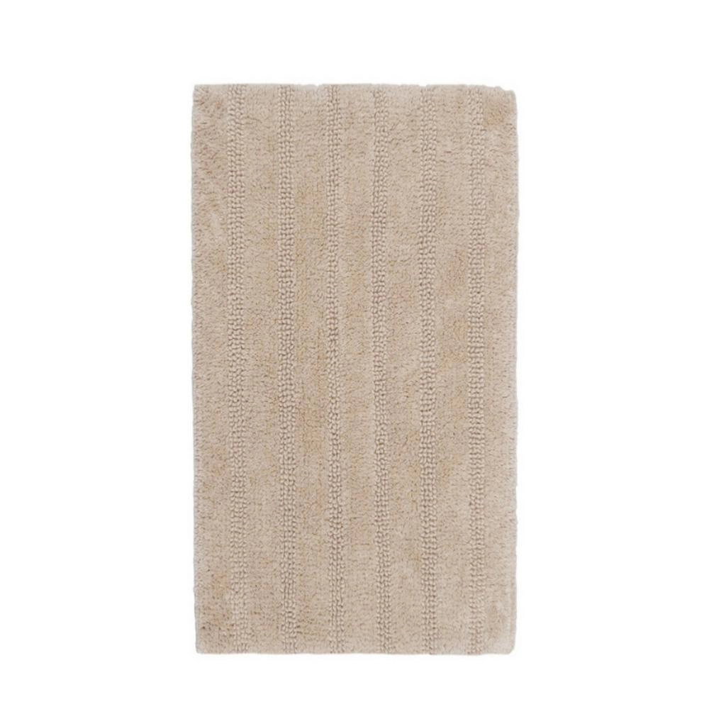 Linear 220 GSF Reversible Cotton Bath Rug 21in x 34in by Knightsbridge