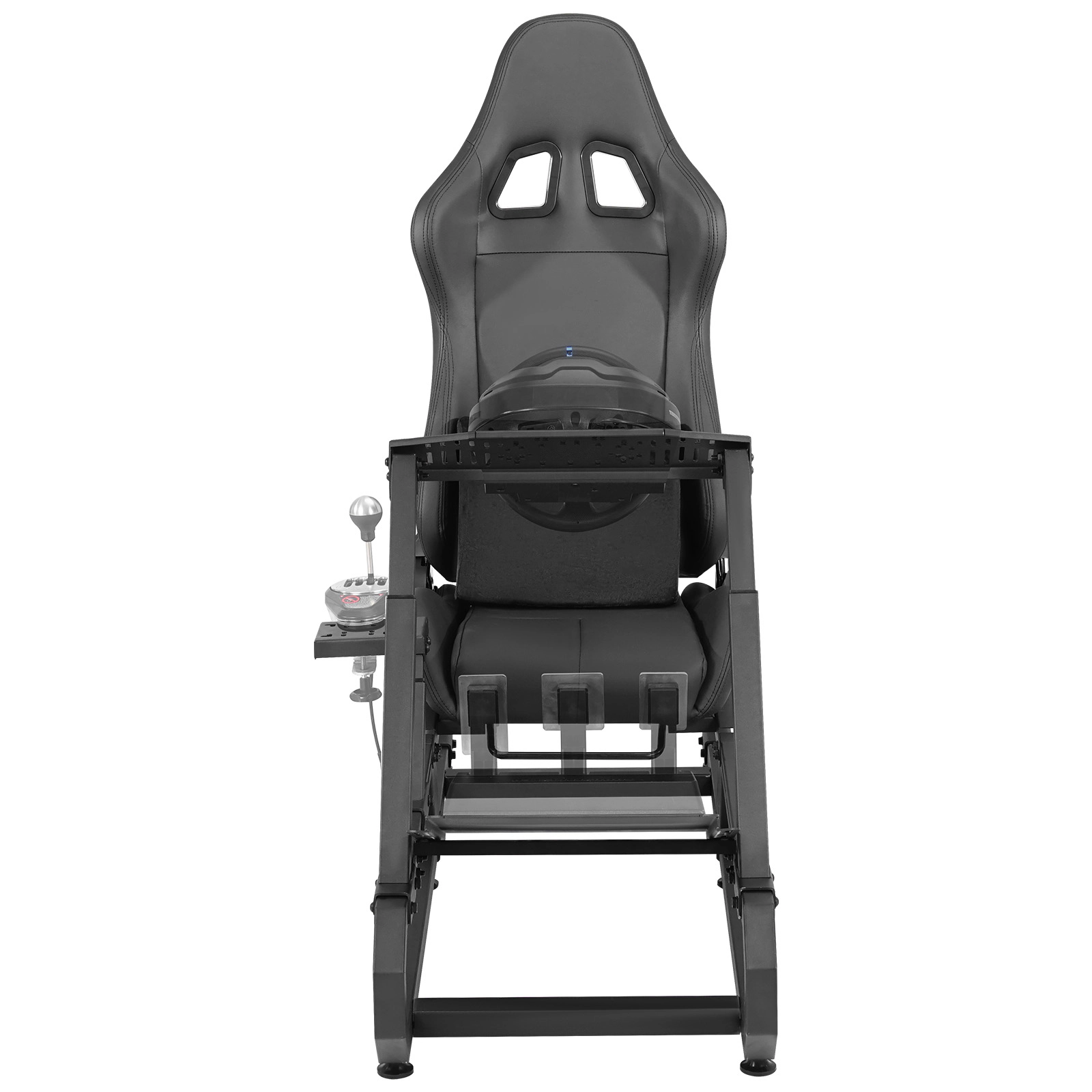 HONGGE Racing Wheel Stand For Logitech G923/G920/G29, Heavy Duty Steel Driving Simulator Cockpit-Thrustmaster T248P