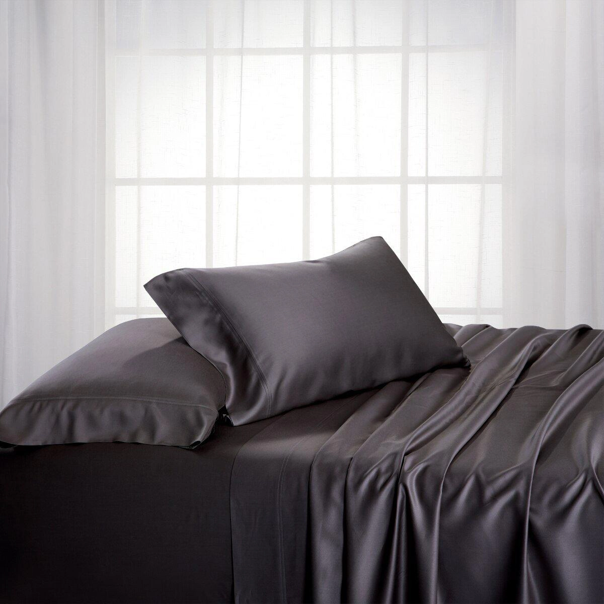 Egyptian Linens Bamboo Cotton Blend 15 Inch Deep Pocket Sheet Set