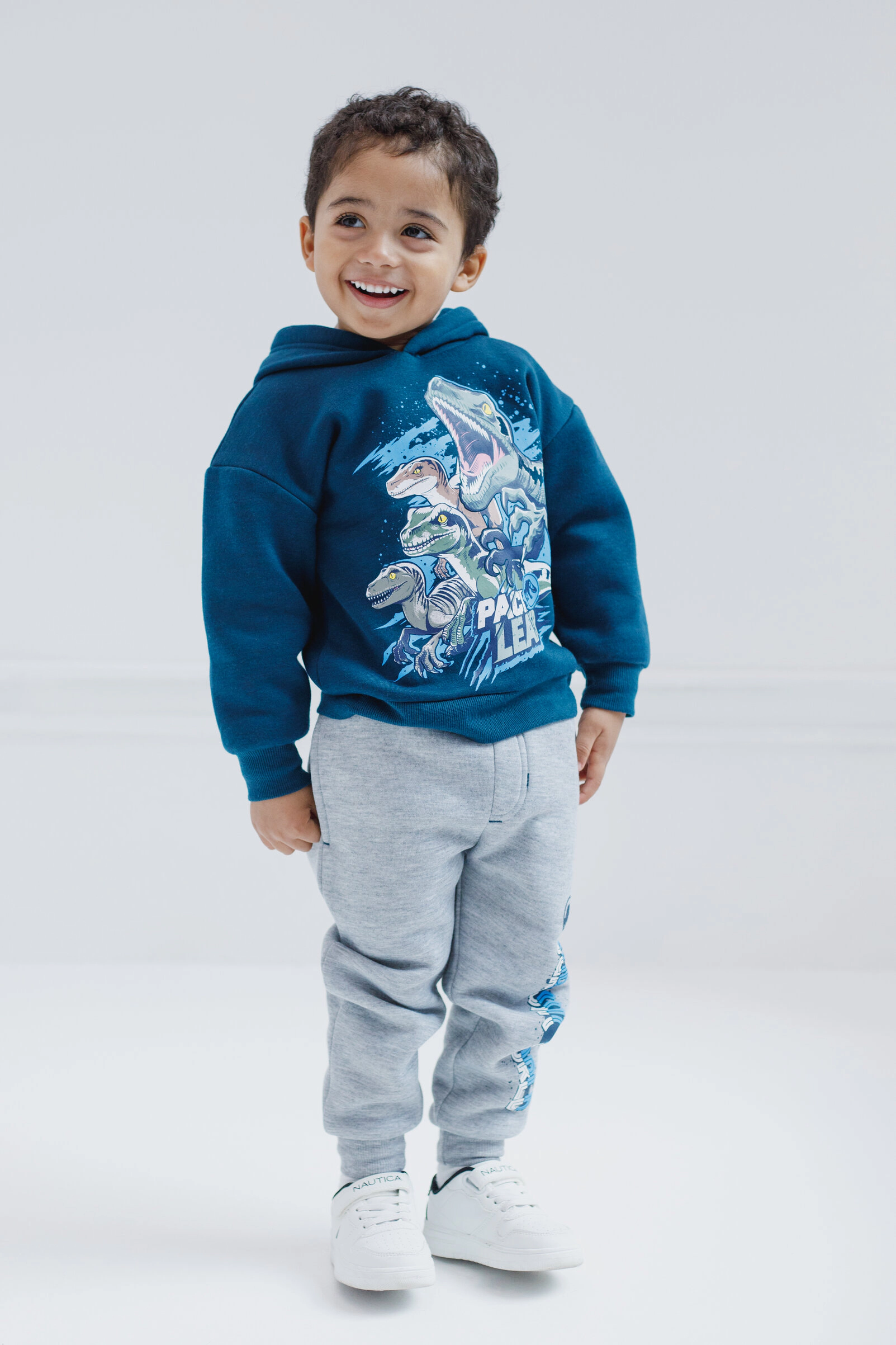 Jurassic World Jurassic Park T-Rex Boys' 2-Piece Fleece Hoodie and Pants Set