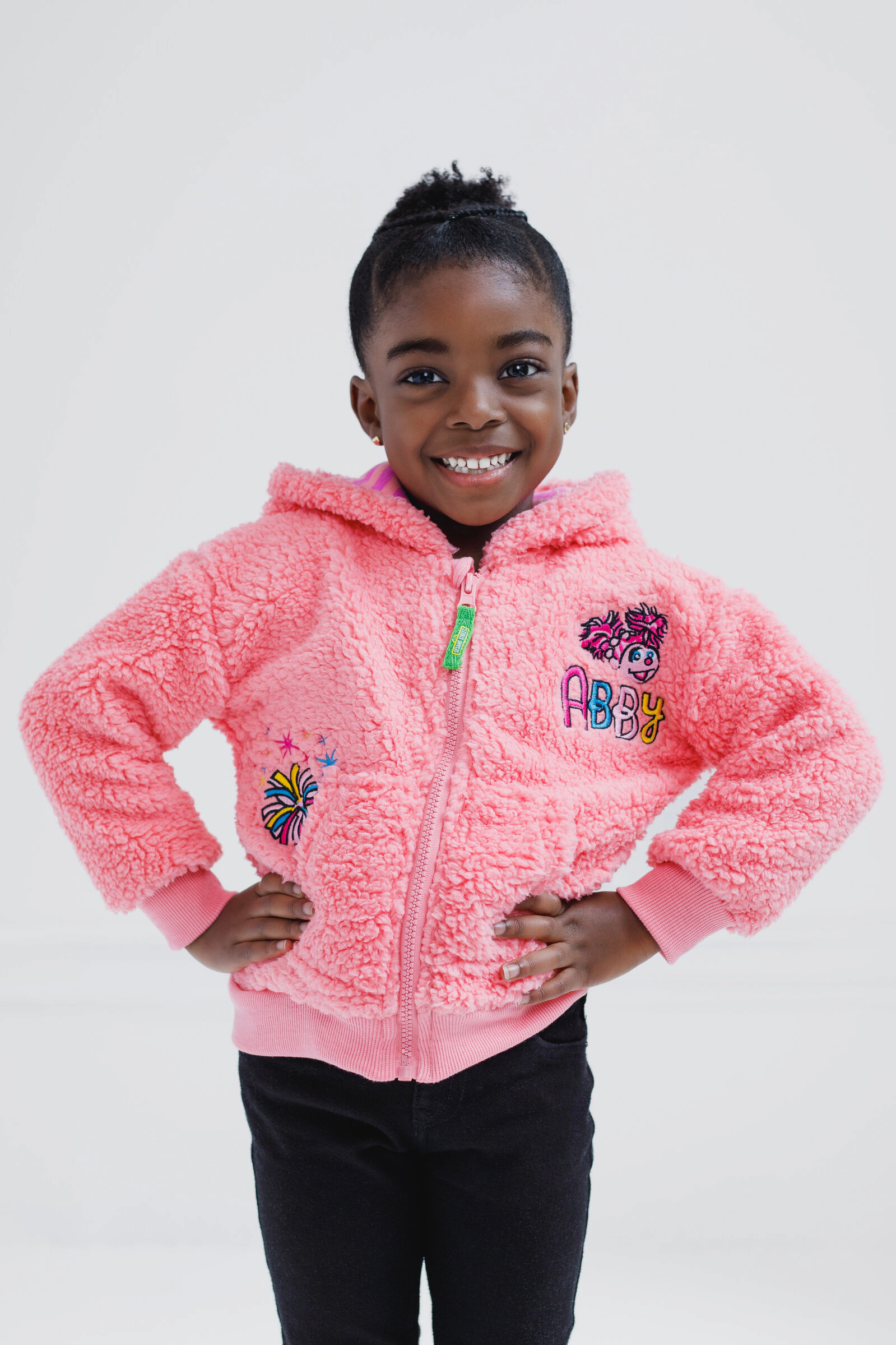 Sesame Street Cosplay Fleece Zip-Up Hoodie