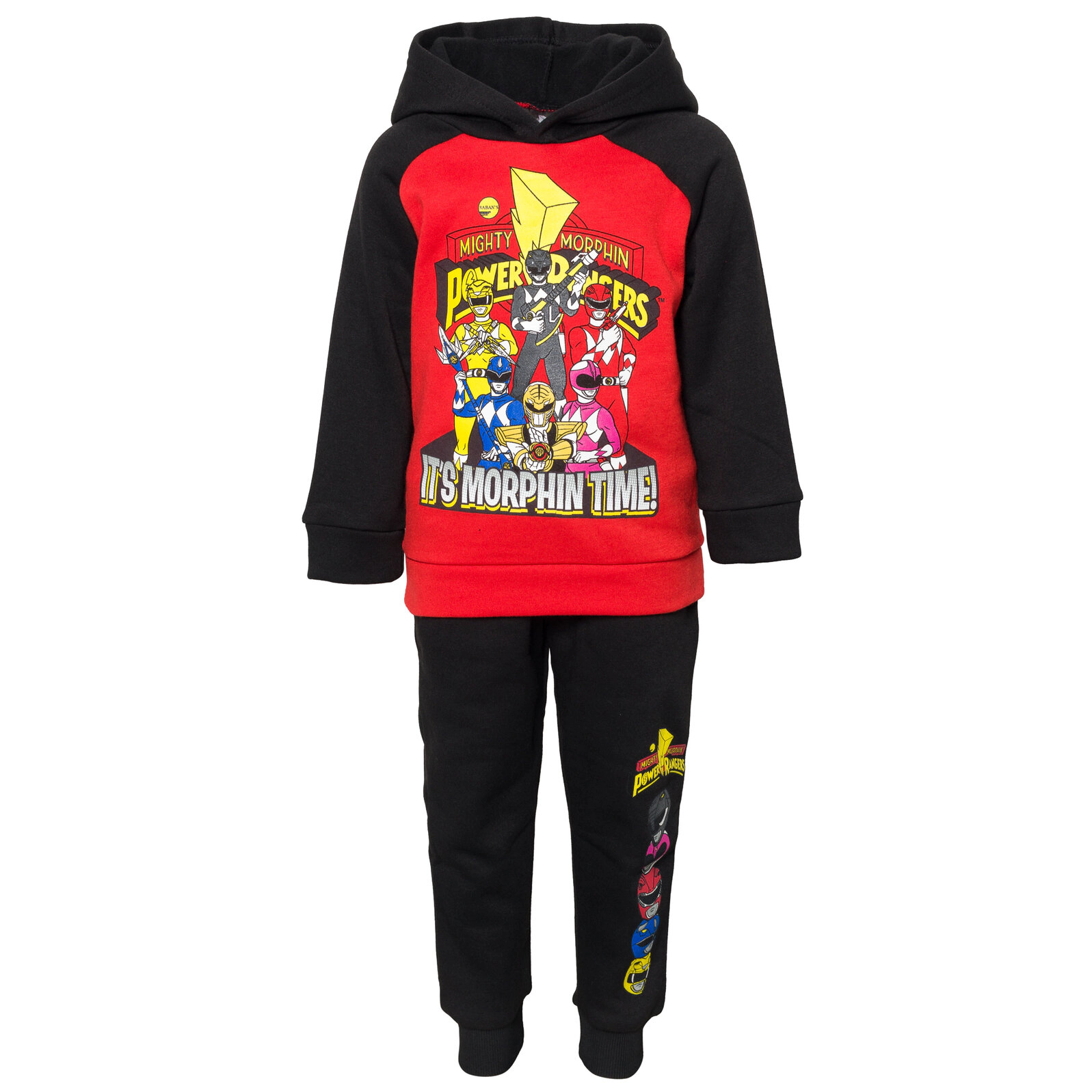 Power Rangers Boys' Fleece 2-Piece Hoodie and Pants Set