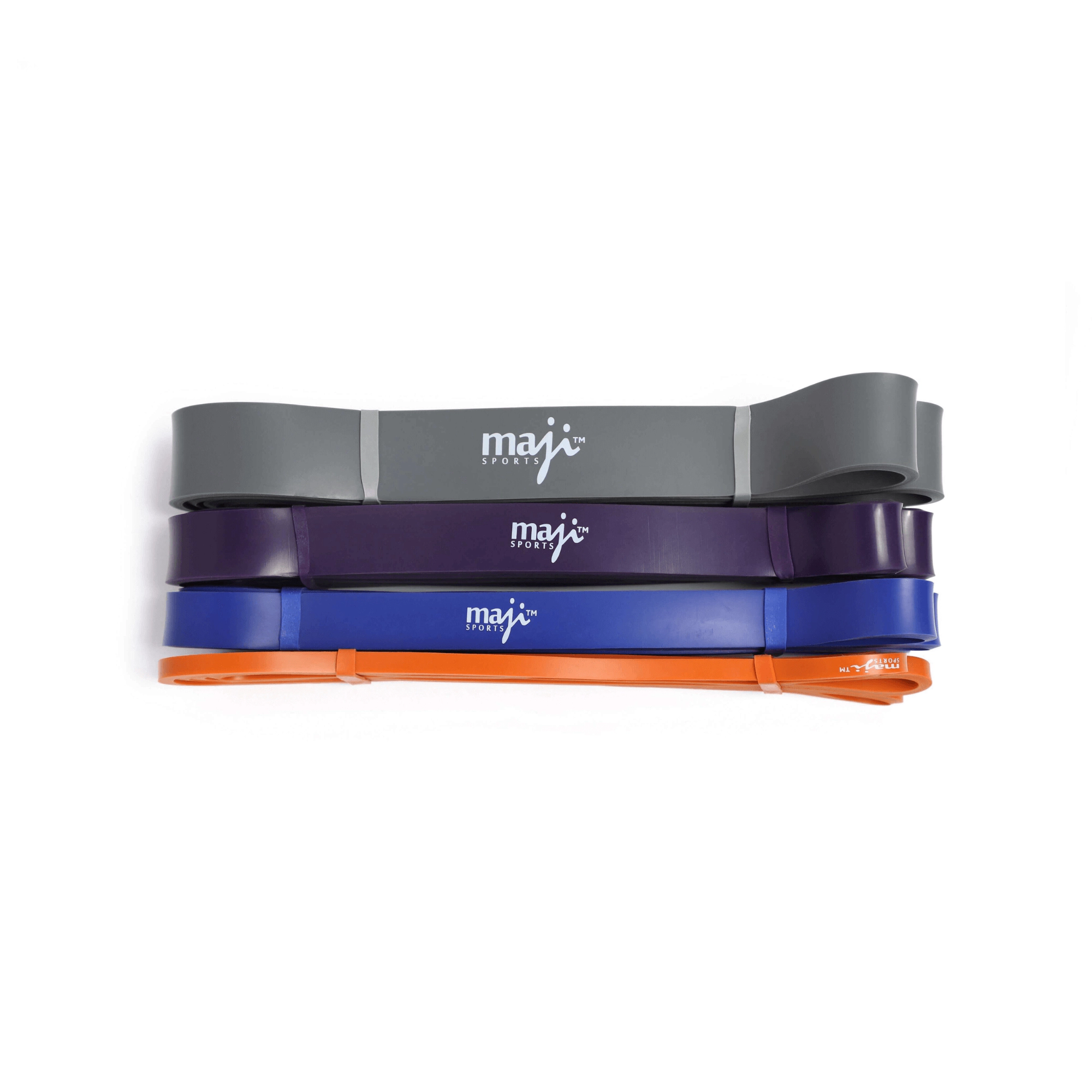 Maji Sports Pack Of Four Unisex Full Body Workout Super Bands