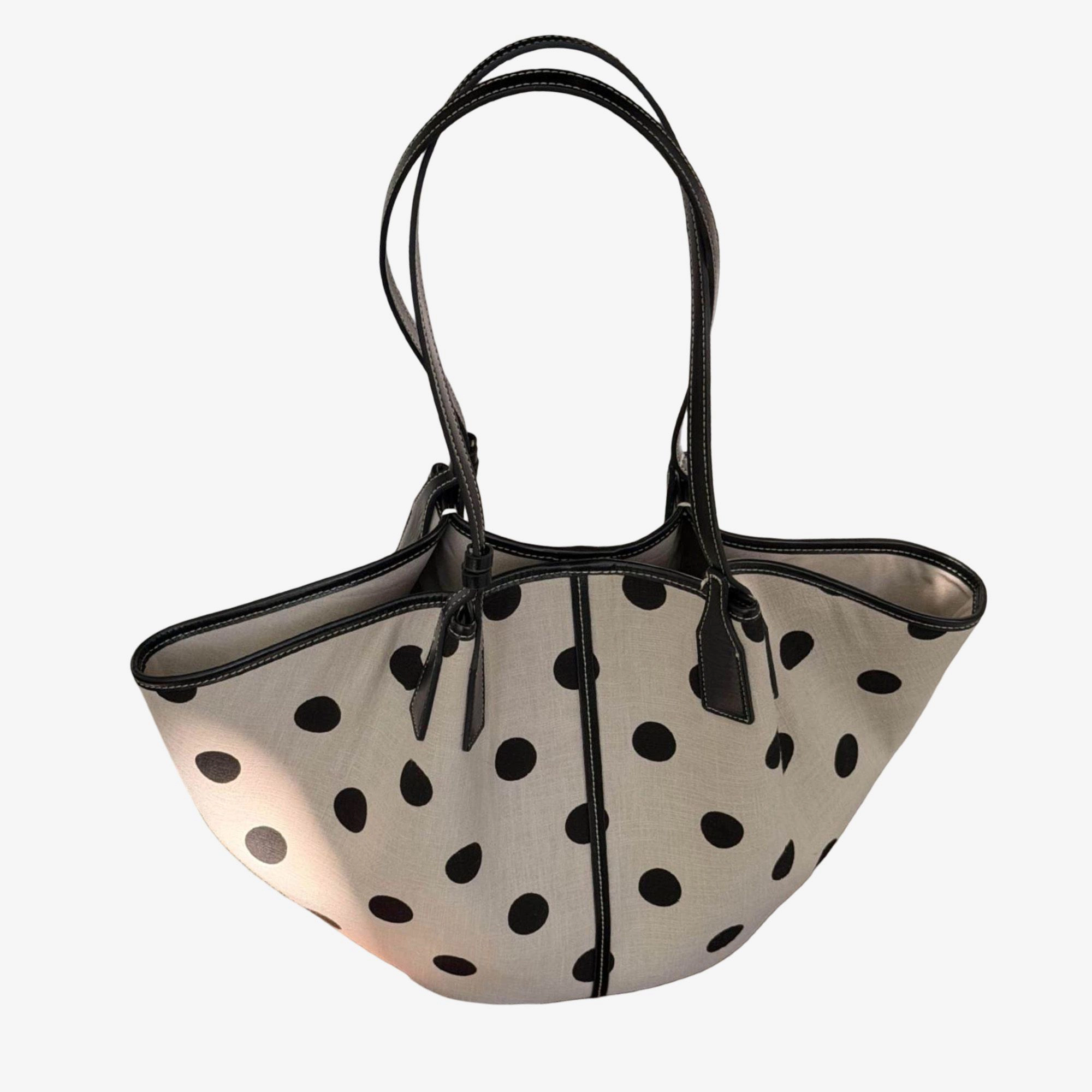 Alilang Women's Linen Tote Bag Magnetic Snap Closure for Everyday Use
