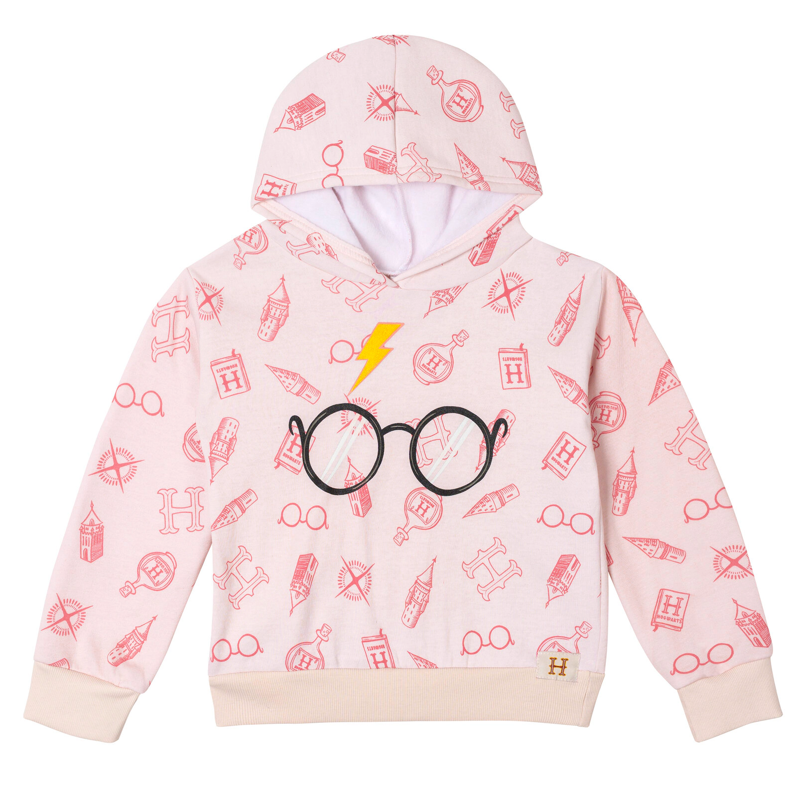Harry Potter Girls' 2-Piece Fleece Hoodie and Leggings Set