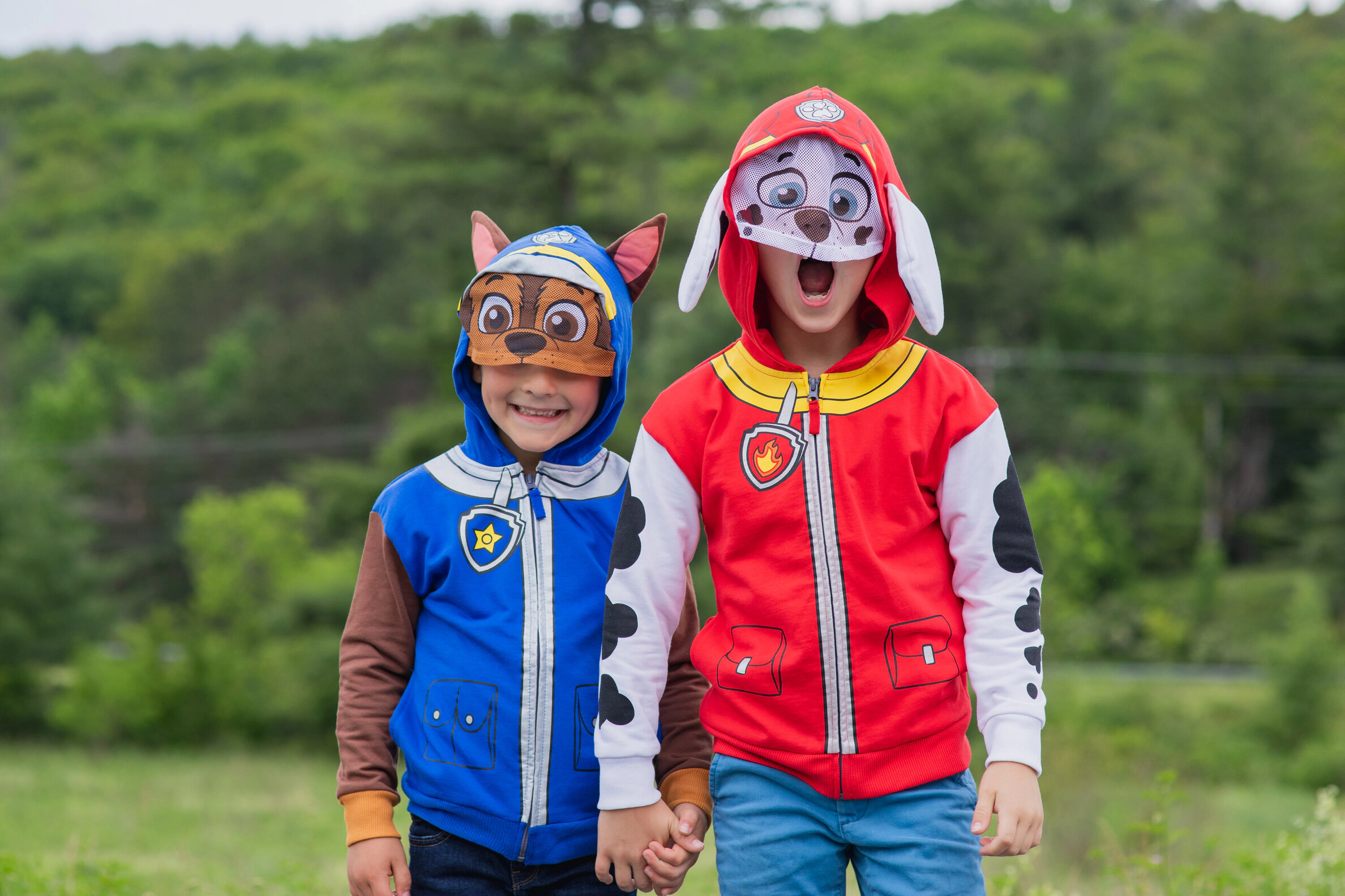 Paw Patrol Cosplay Fleece Zip-Up Hoodie