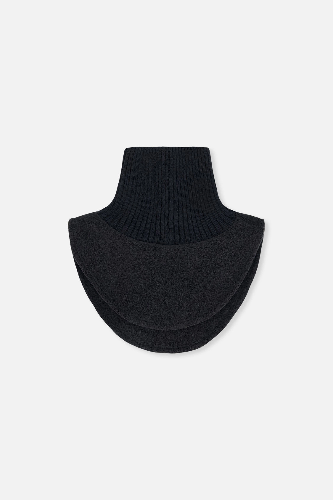 Deux par Deux Unisex Ribbed Knit & Polar Fleece Turtle Neckwarmer - Years