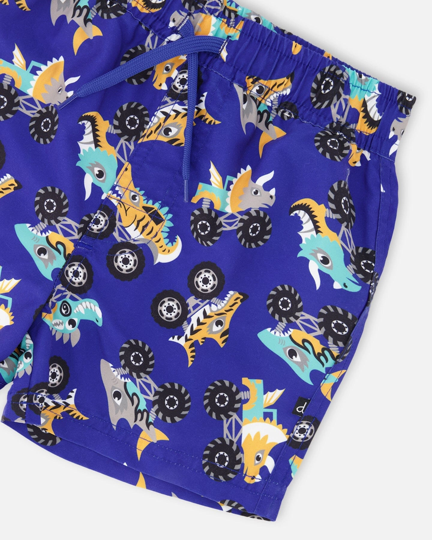 Deux par Boys Boardshorts Truck Print
