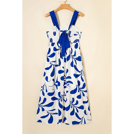 Threaded Pear Jenny Sleeveless Long Dress