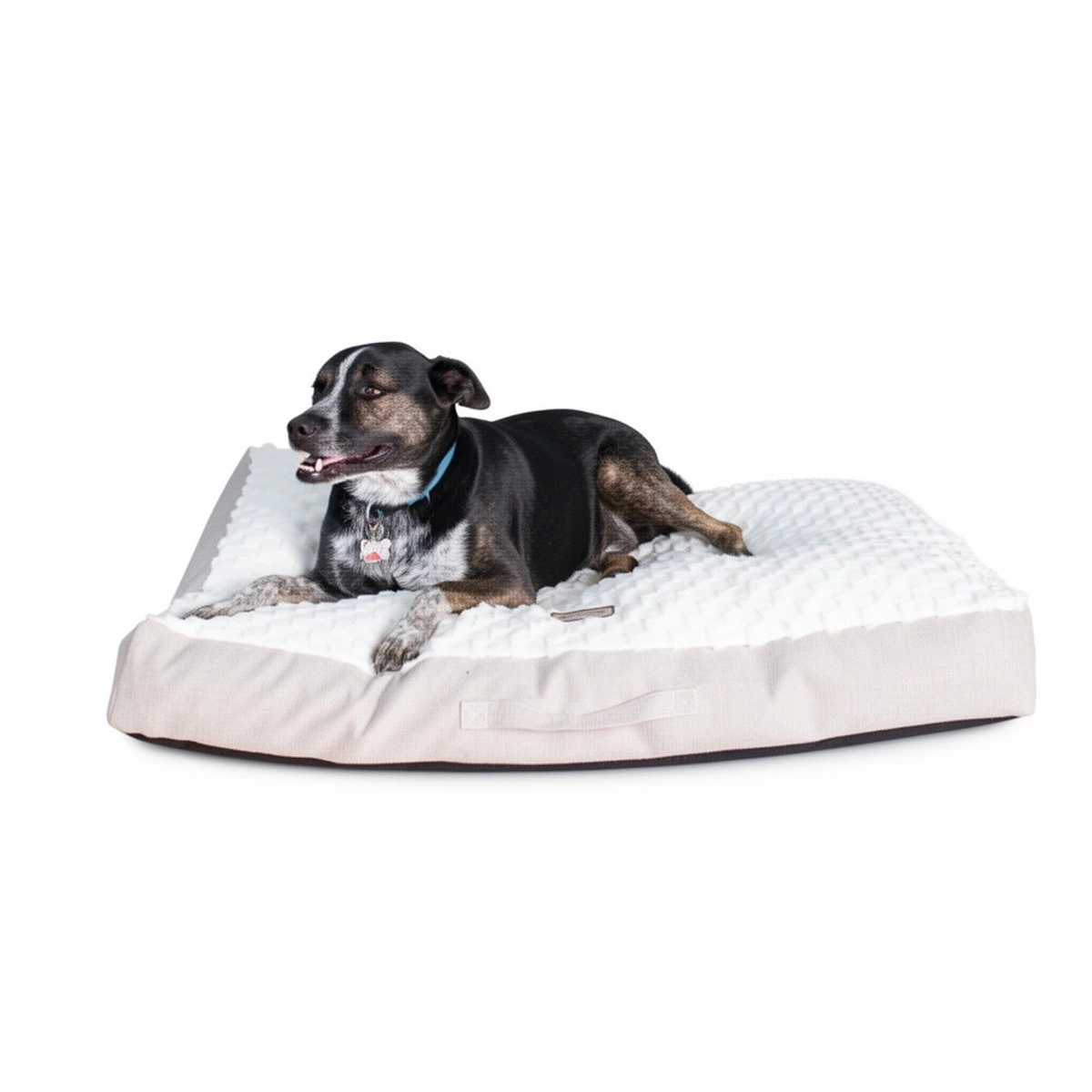 Armarkat M12HMB-MB-L Crate Mat with Poly Fill Cushion & Removable Cover Dog Bed - Large