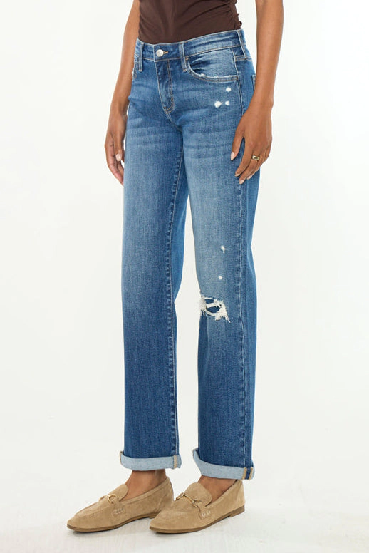 Bianca Essentials Mid Rise True Straight