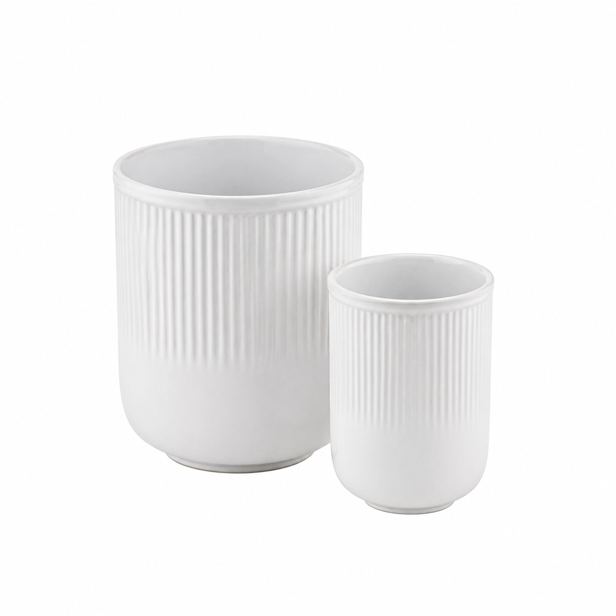 WZK Set of 2 Ceramic Kitchen Utensil Holder