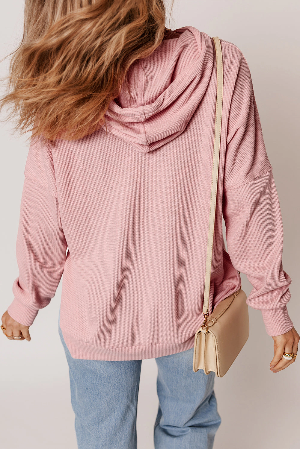 Threaded Pear Women's Aria High Low Oversized Hoodie