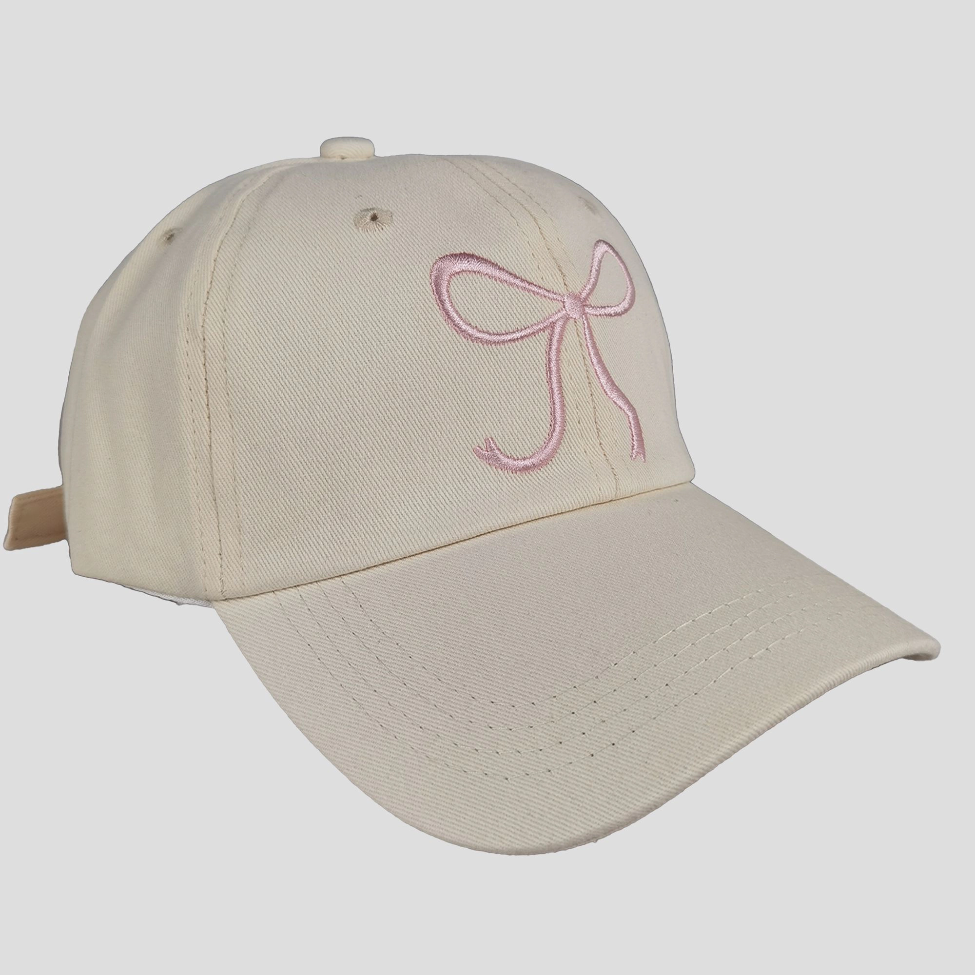 Anna-Kaci Women's Baseball Cap with Bow Embroidery
