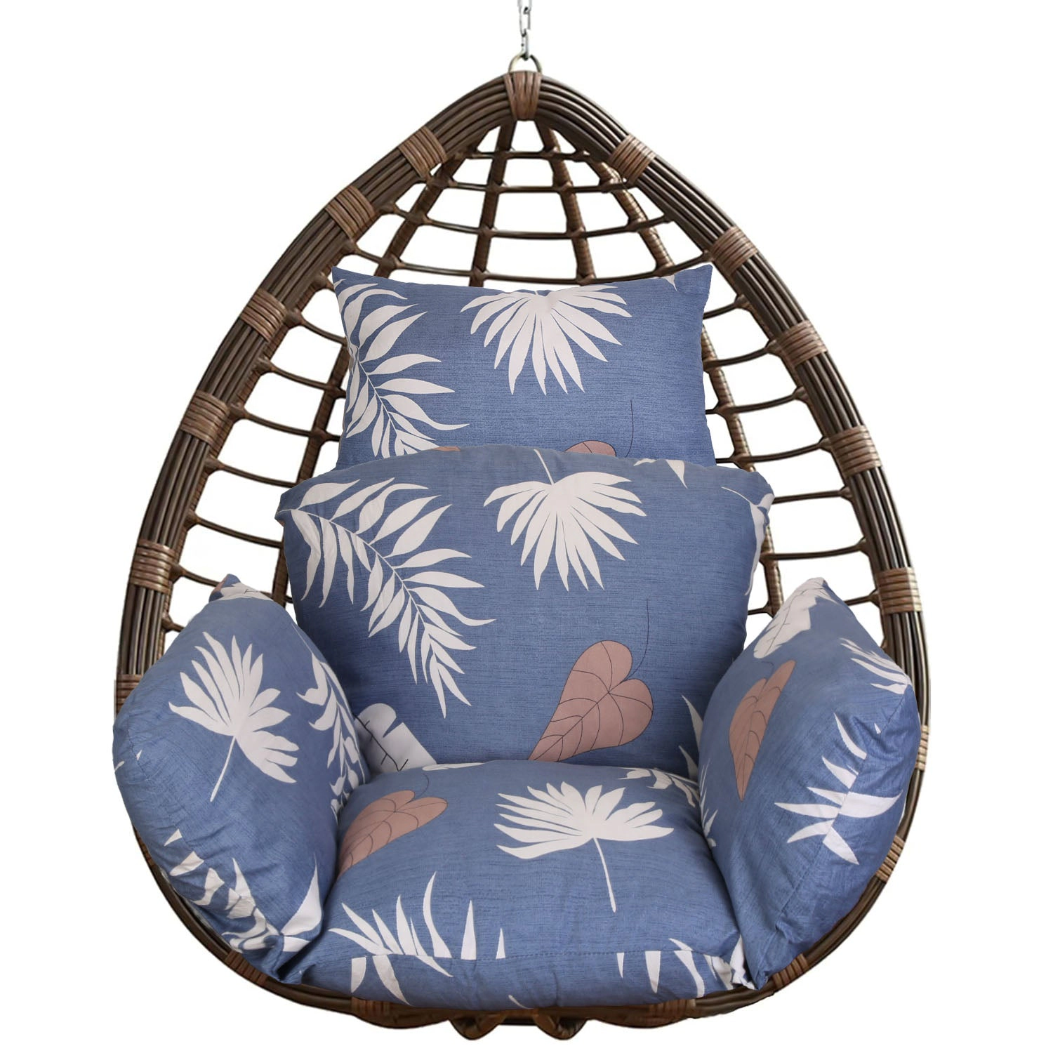 GBruno Thickened Egg Chair Cushion With Headrest