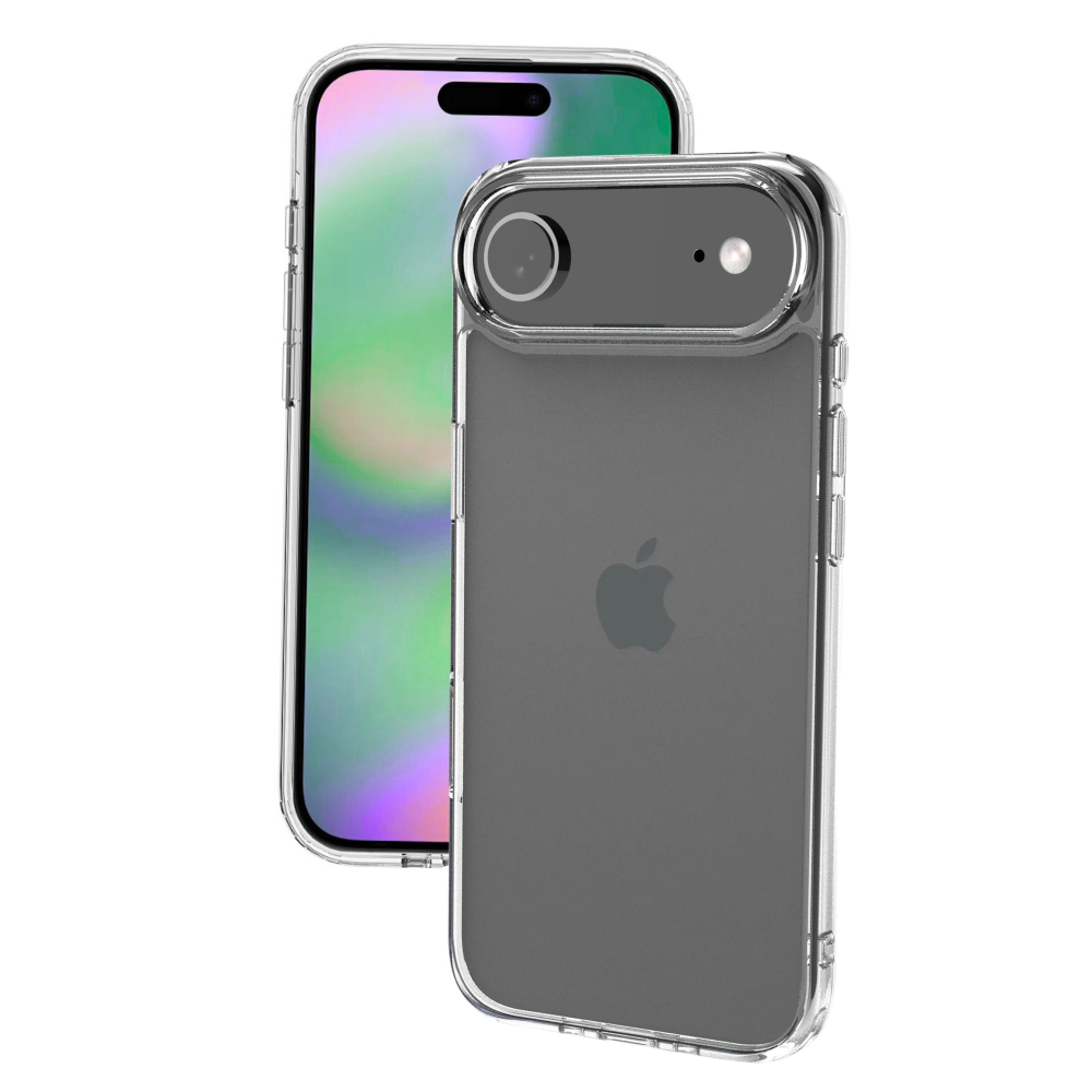 Qixxronics for iPhone 17 Air Phone Case Clear Shockproof Cover Protective Cellphone Case