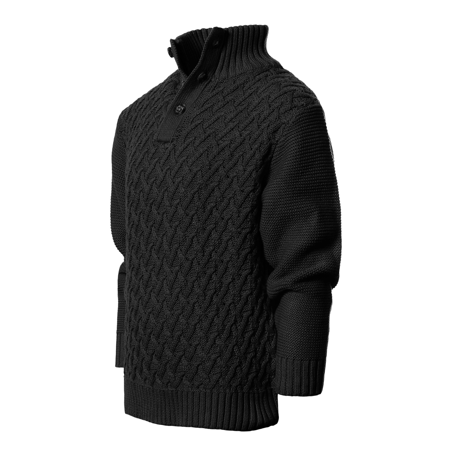 Gioberti Boy's Mock Neck Pullover Knitted Sweater