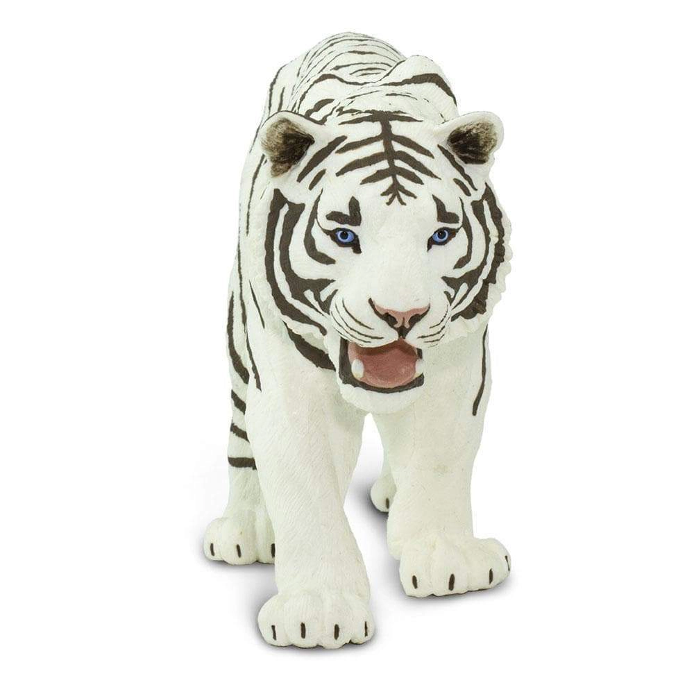 Safari Ltd. - White Siberian Tiger Kids Toy Figure