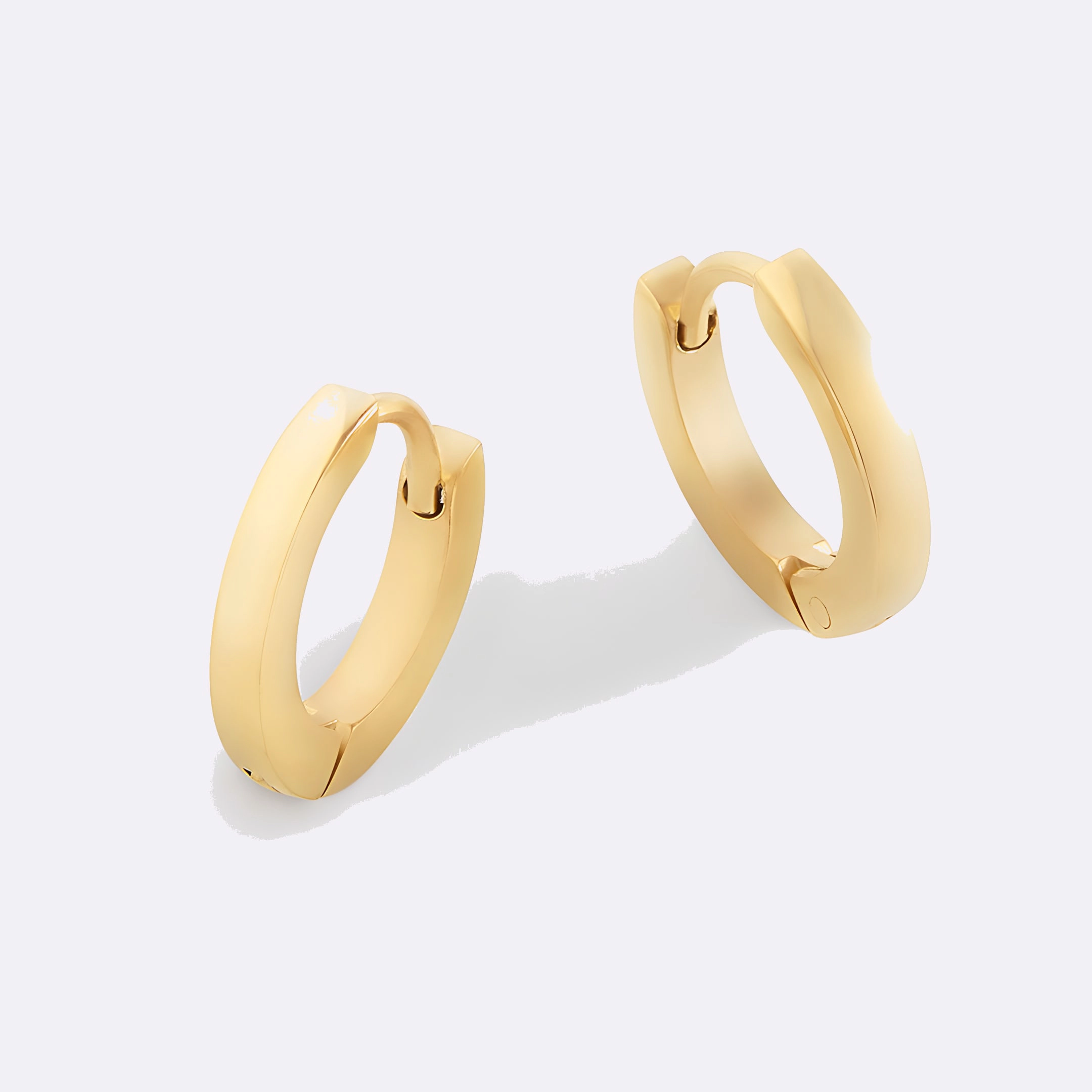Mint & Lily Women's Dainty Huggie Hoop Earrings