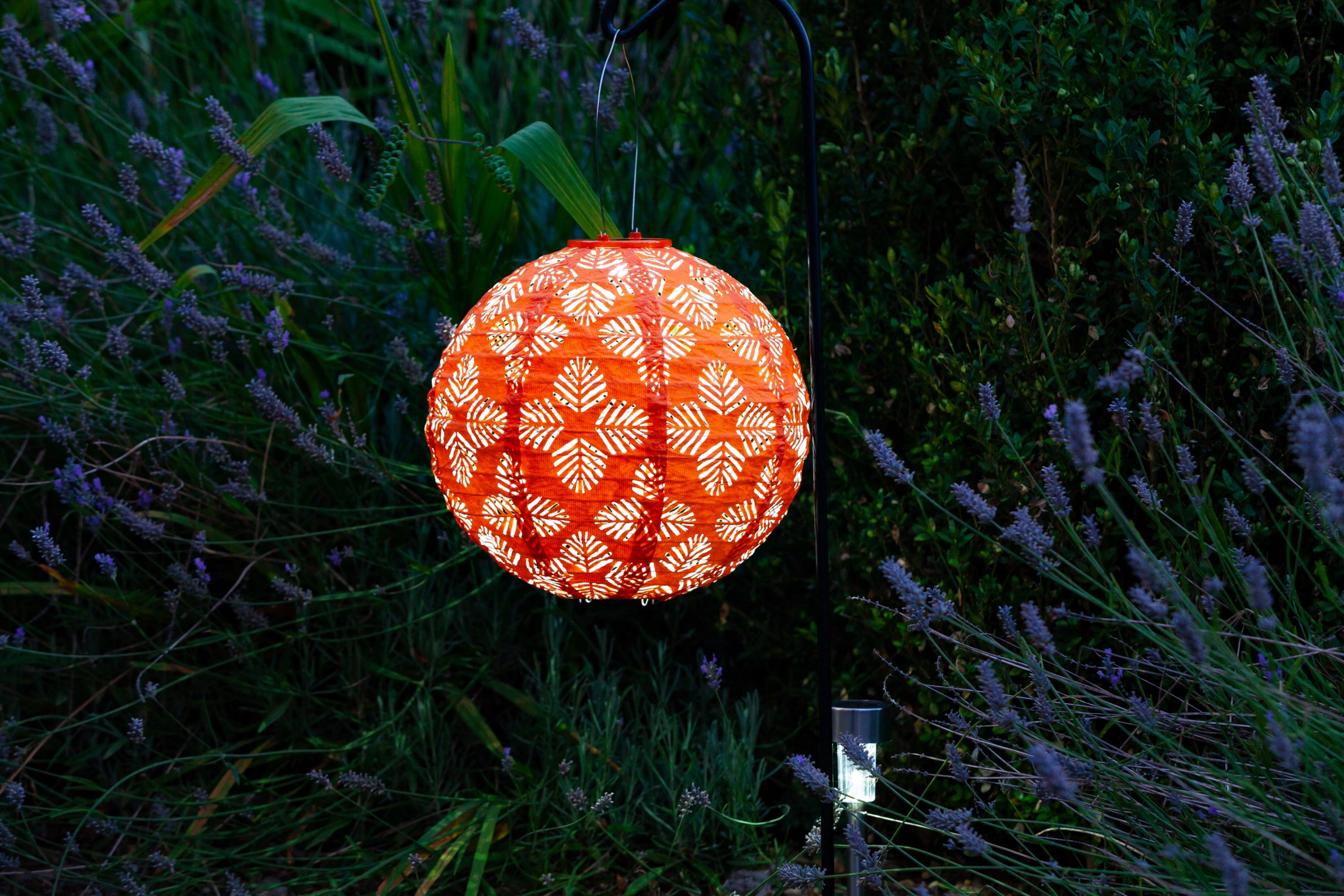 Allsop Home & Garden Soji Stella Brights Geo Palm 12 Solar Lantern