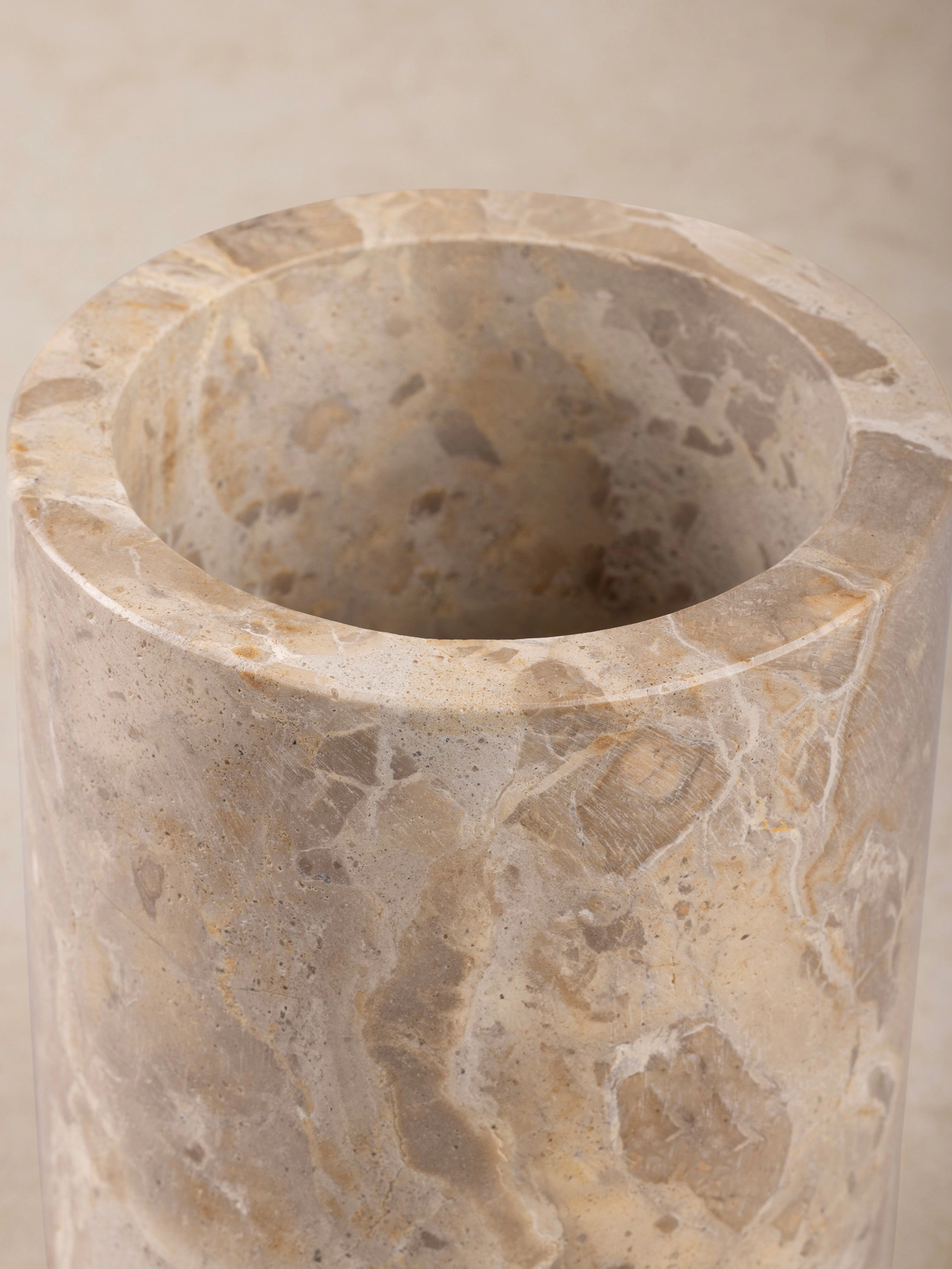 GAURI KOHLI Chamonix Brown Onyx Wine Cooler