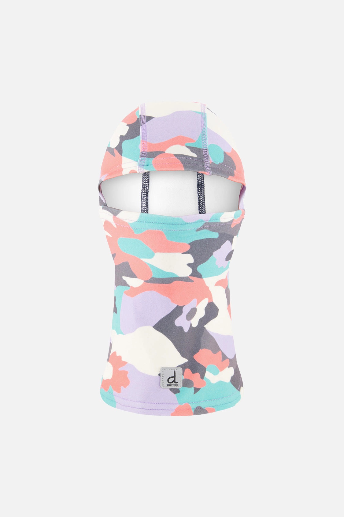 Deux par Girls Brushed Jersey Camouflage Print Balaclava with Reflective Patch