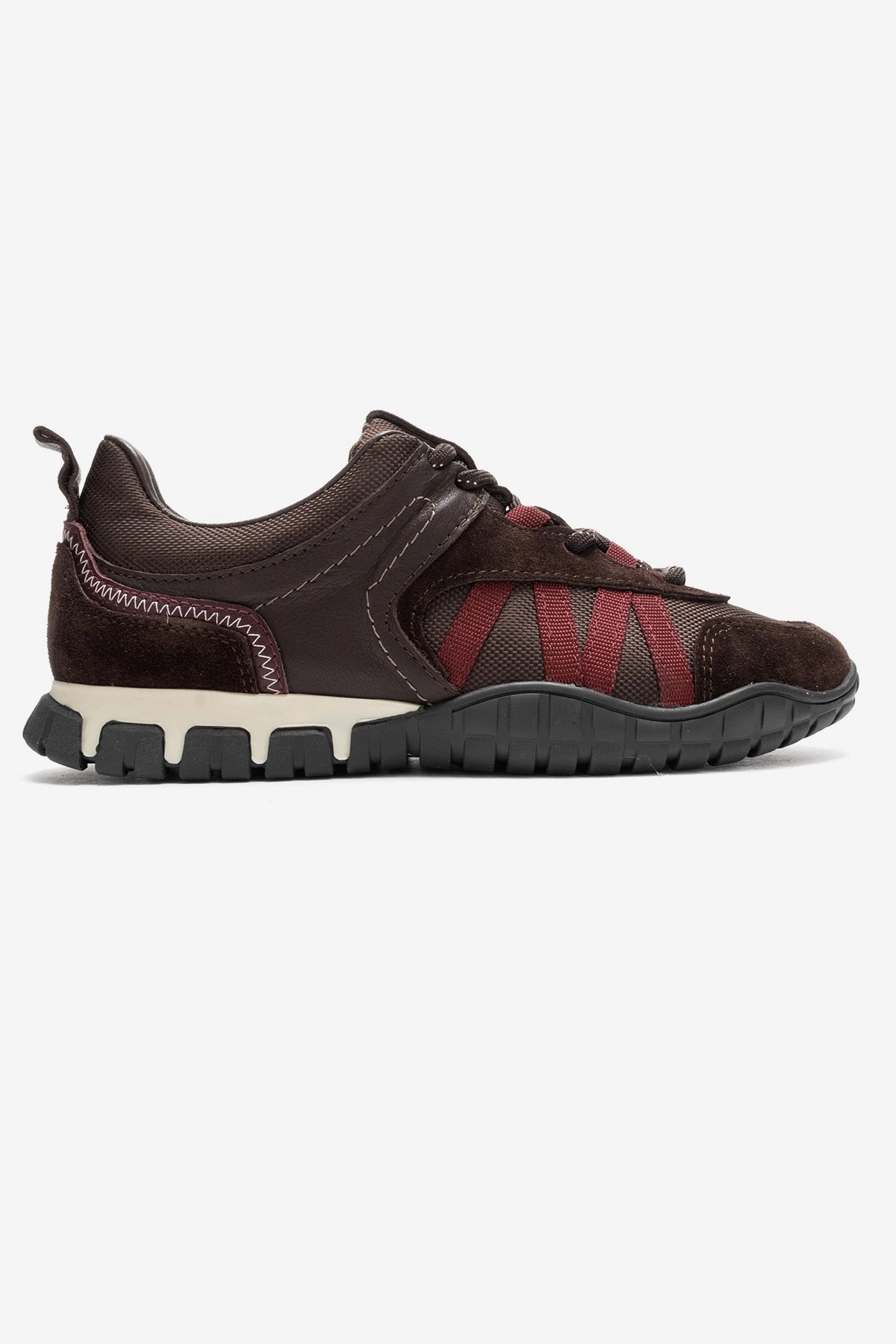 Forever & Always Womens Fiera Leather Mesh Sneaker