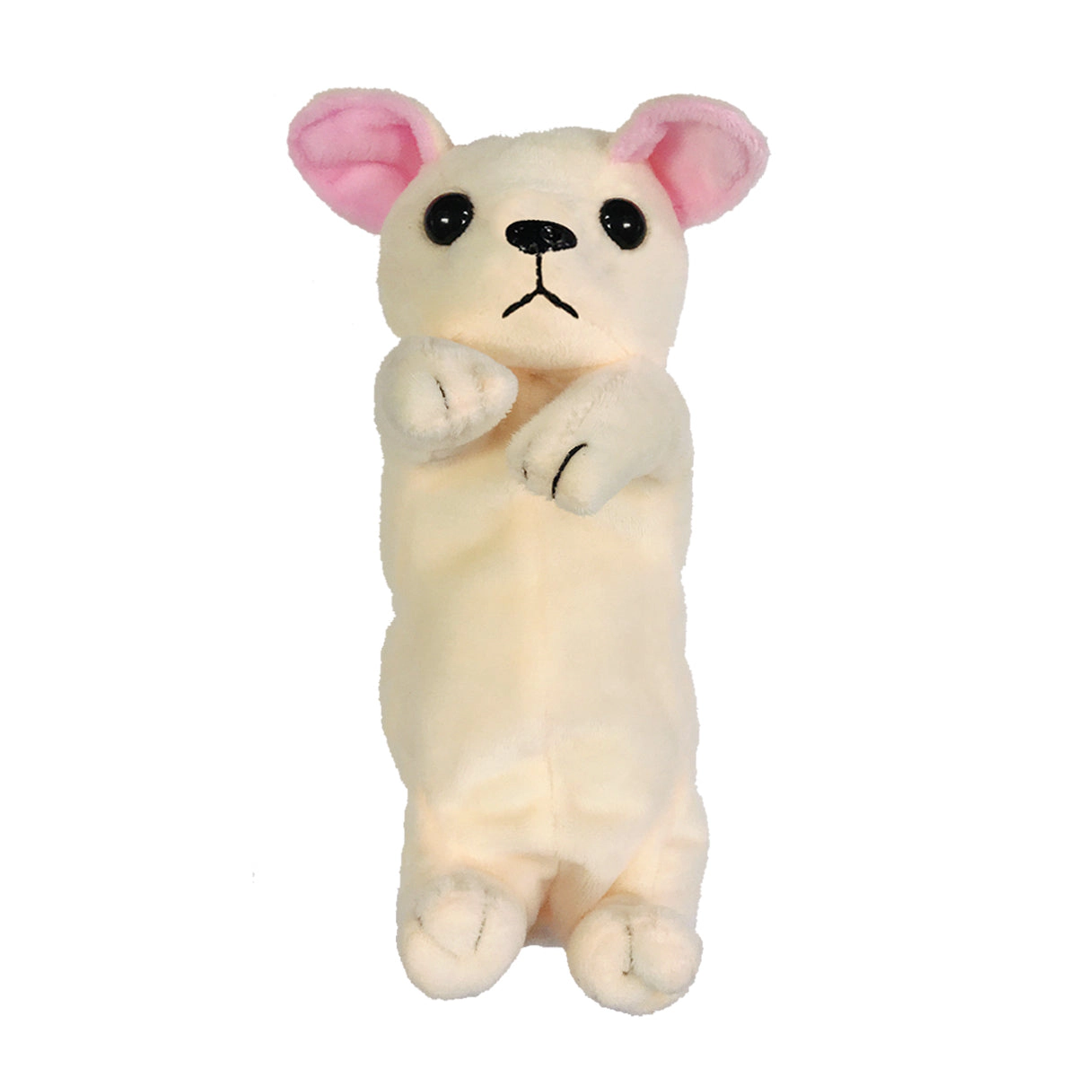 Wrapables Plush Dog Shaped Pencil Pouch