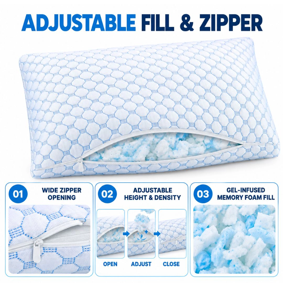 Cooling Memory Foam Pillow