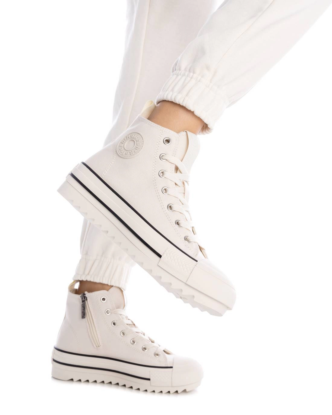 XTI Women's High-Top Casual Sneakers
