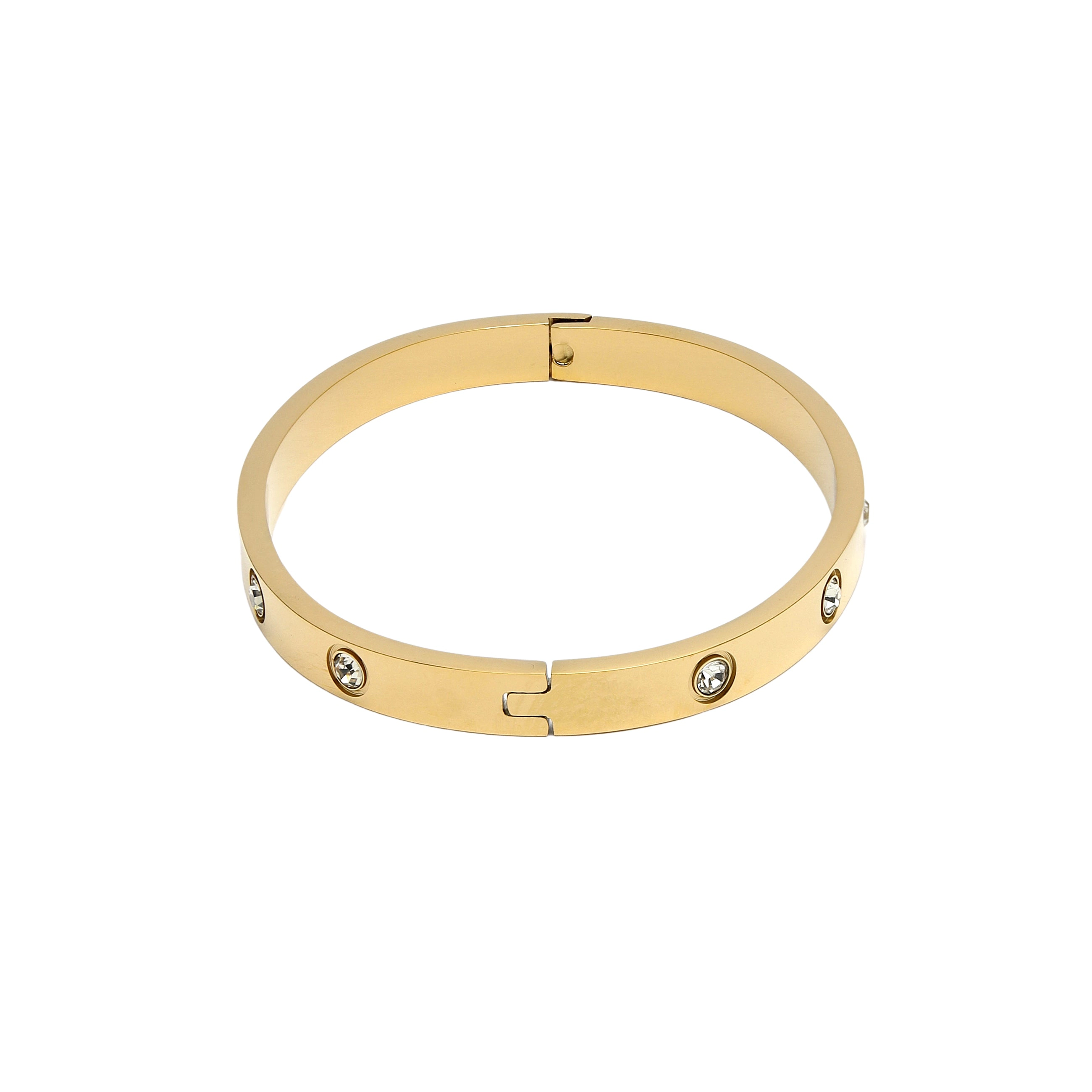 AGP PARIS Womens Diva Collection Sleek Bangle Bracelet