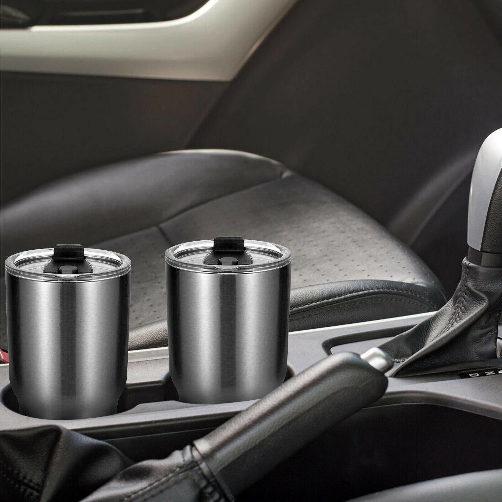 SlickBlue Double Wall Vacuum Travel Tumbler for Hot & Cold Beverages