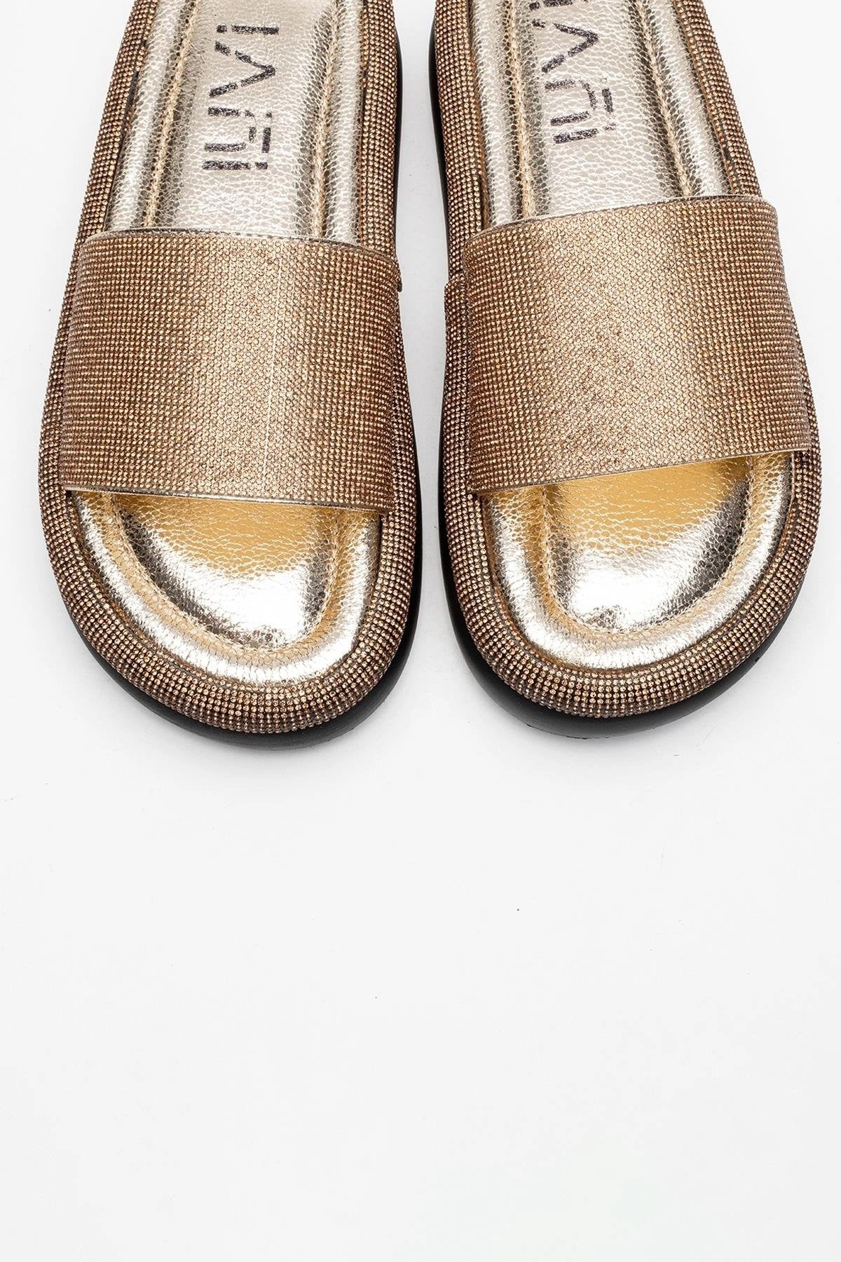 Prologue Shoes Womens Oeste Rhinestone Platform Sandal