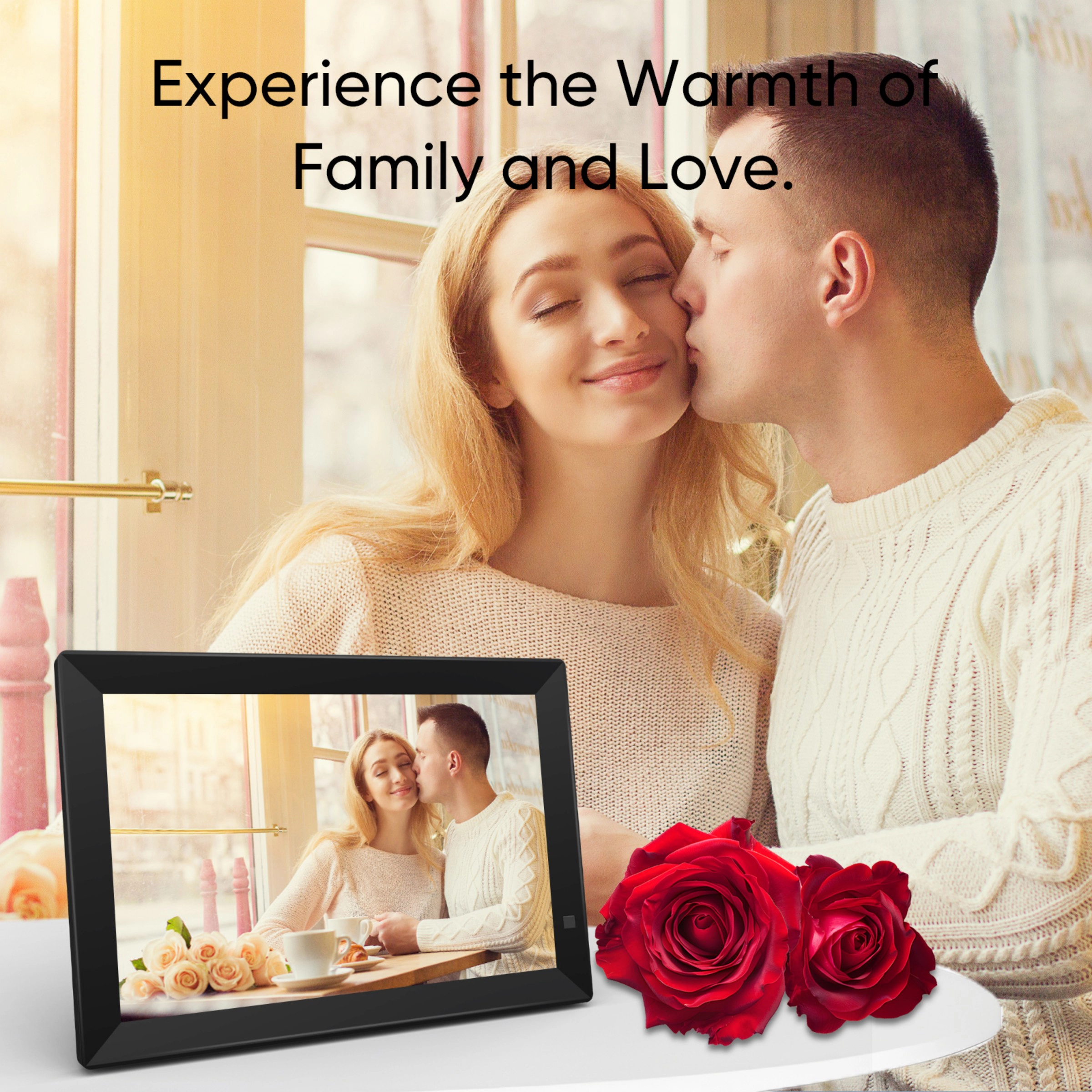 Sonicgrace 10.1" Digital Picture Frame IPS Remote Controlled