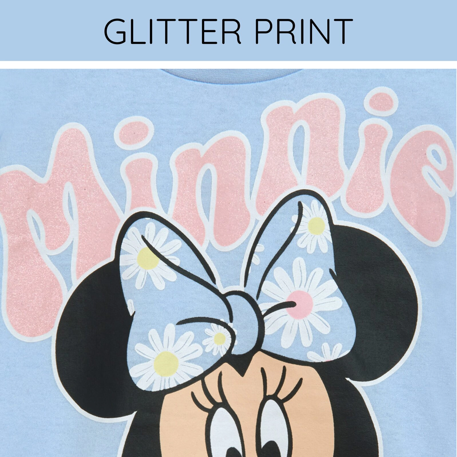 Disney Minnie Mouse Girls' 2-Piece T-Shirt and Leggings Set