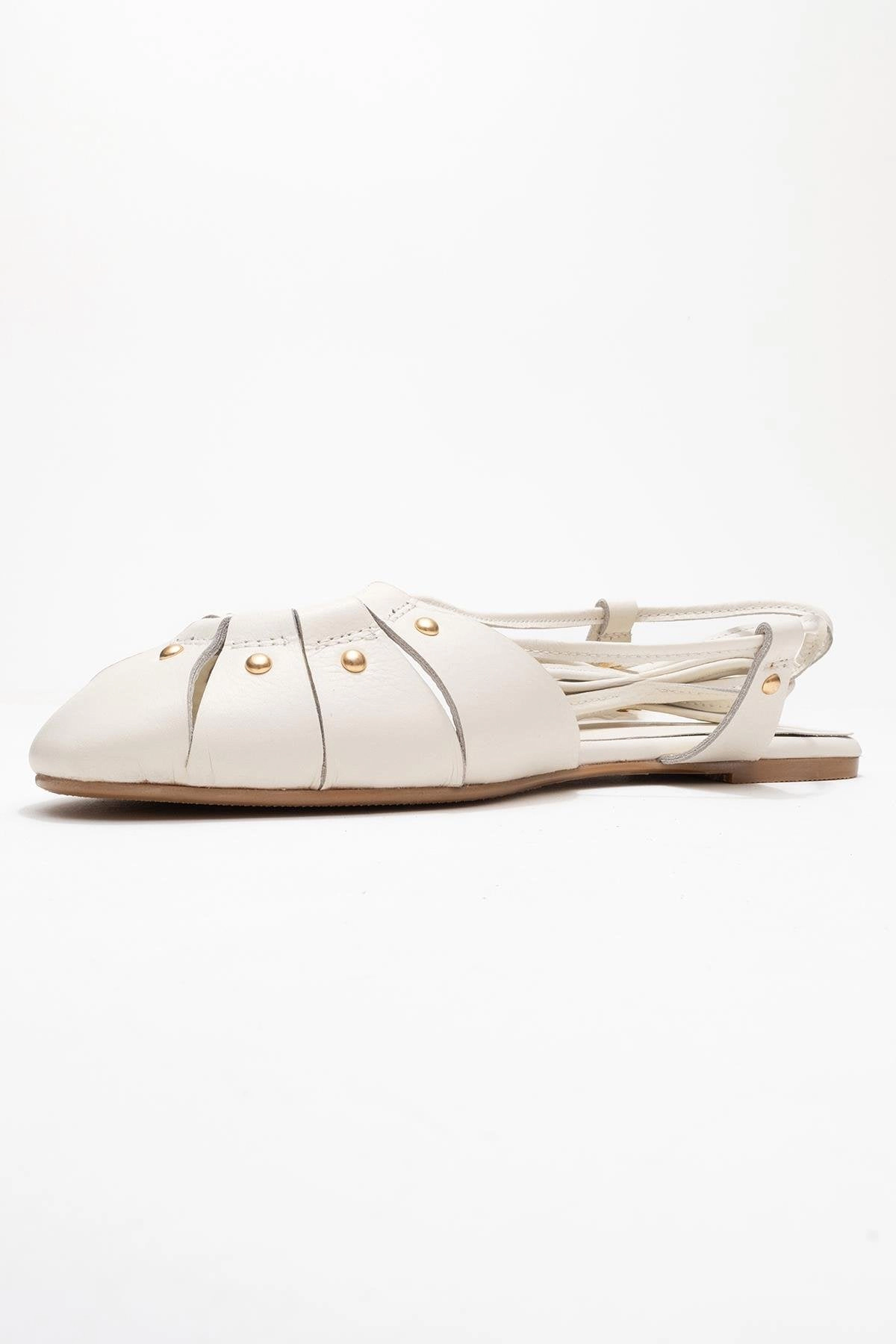 Forever & Always Womens Daria Leather Ankle Lace-Up Sandals