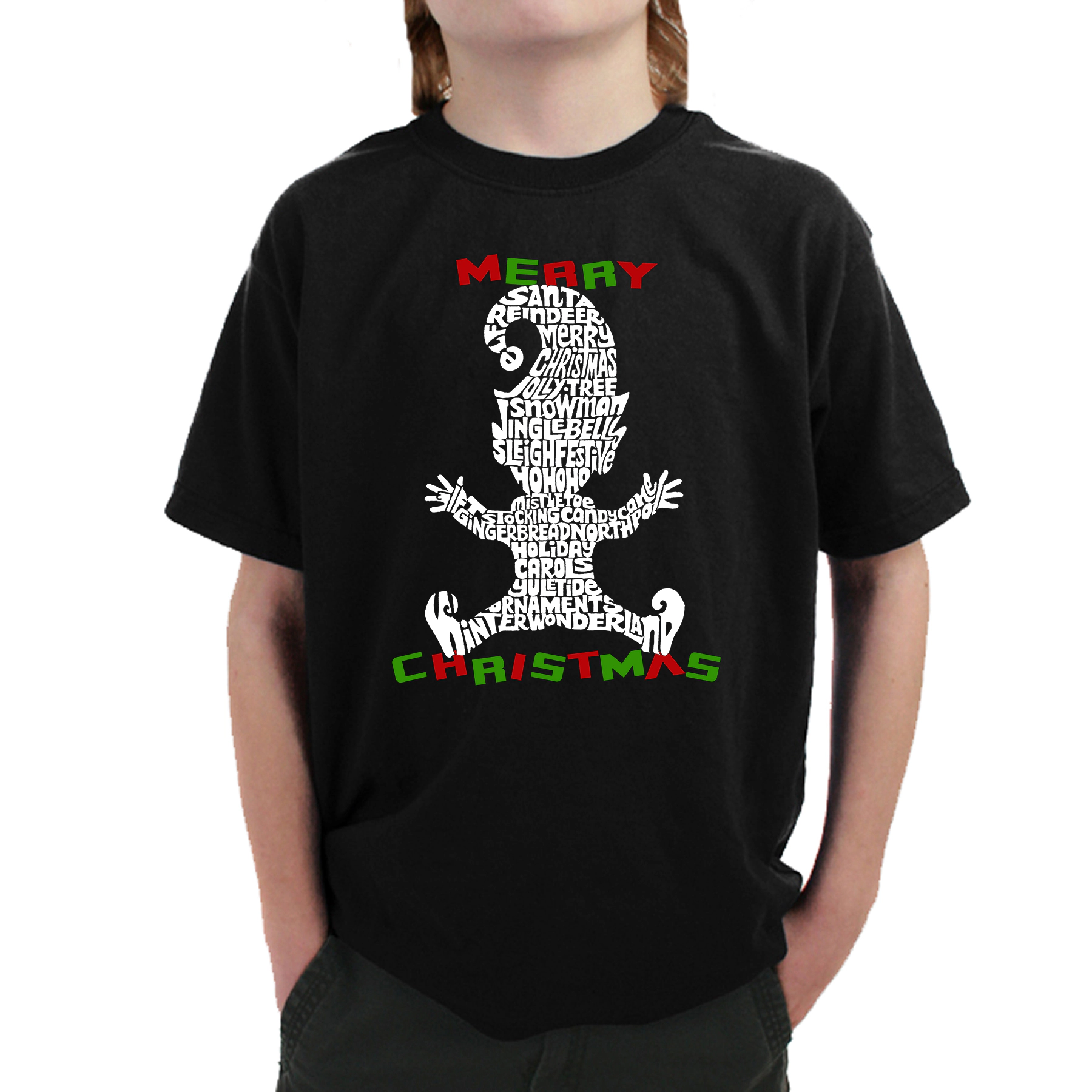 LA Pop Art Boy's Word T-Shirt