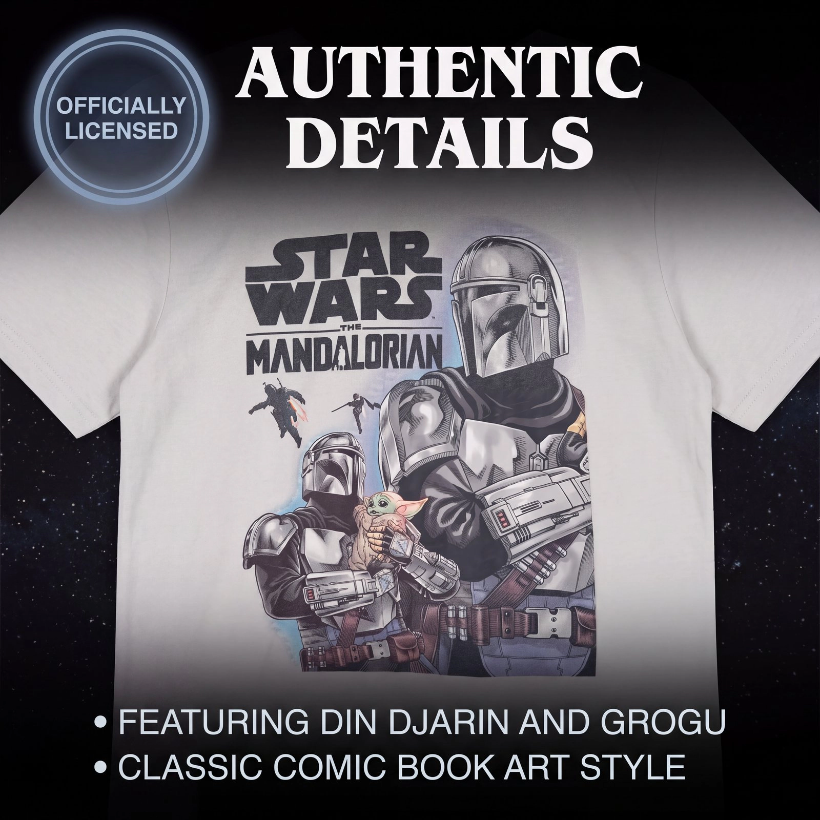 Star Wars The Mandalorian Matching Family Short Sleeve T-Shirt
