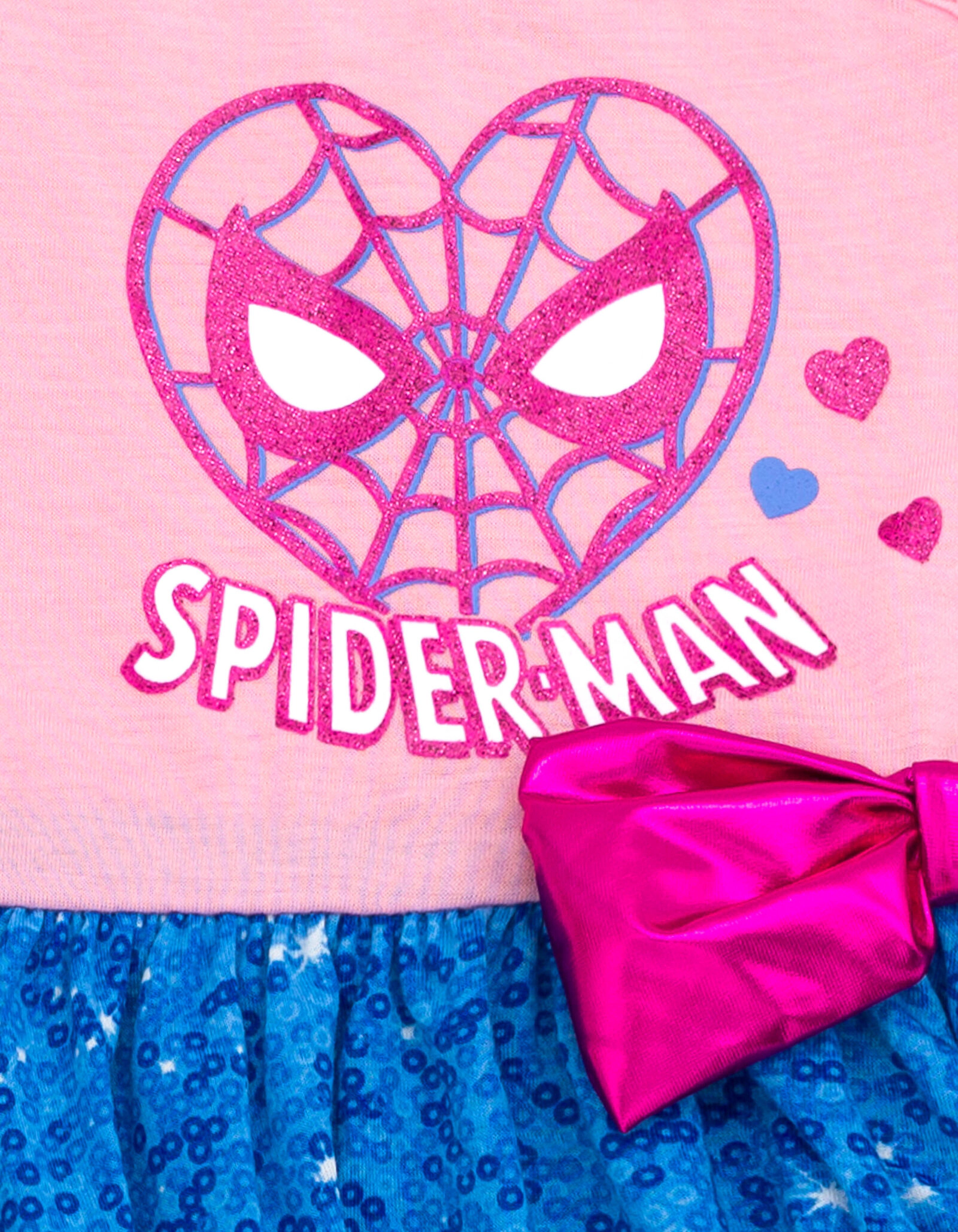 Marvel Spider-Man Girls' Sleeveless Dress