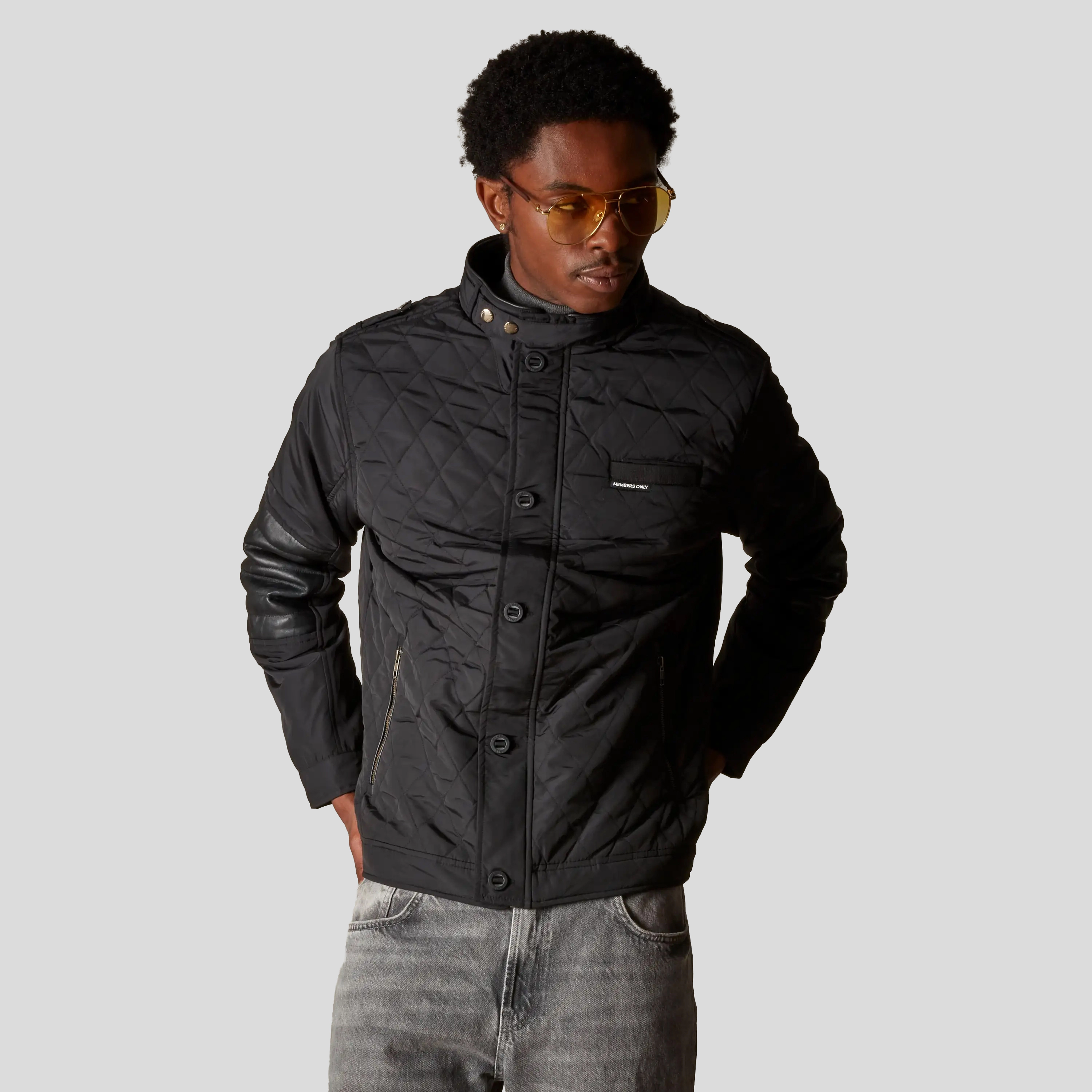 Members Only Men's Belmont Quilted Jacket