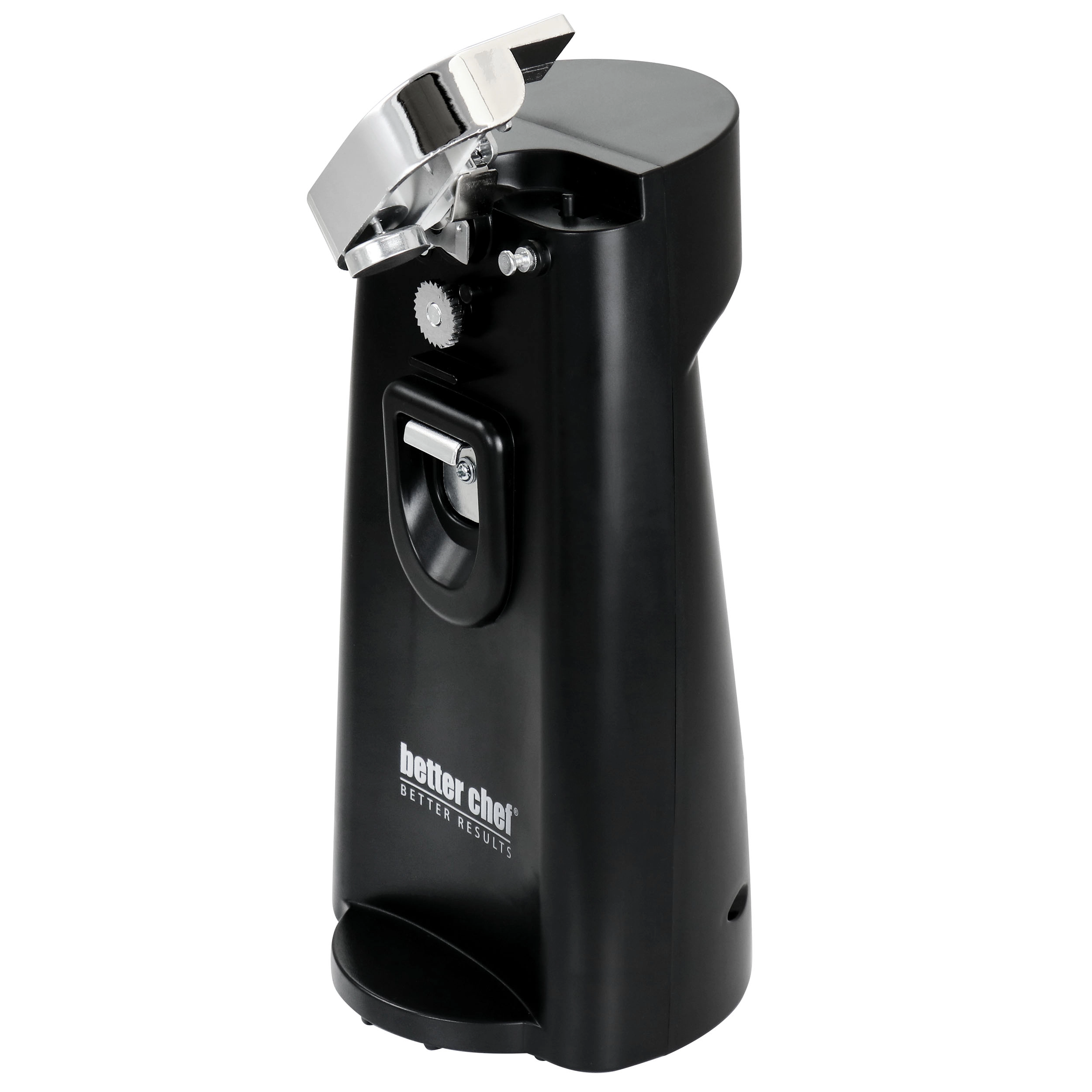 Better Chef Deluxe Electric Can Opener with Built in Knife Sharpener and Bottle Opener in
