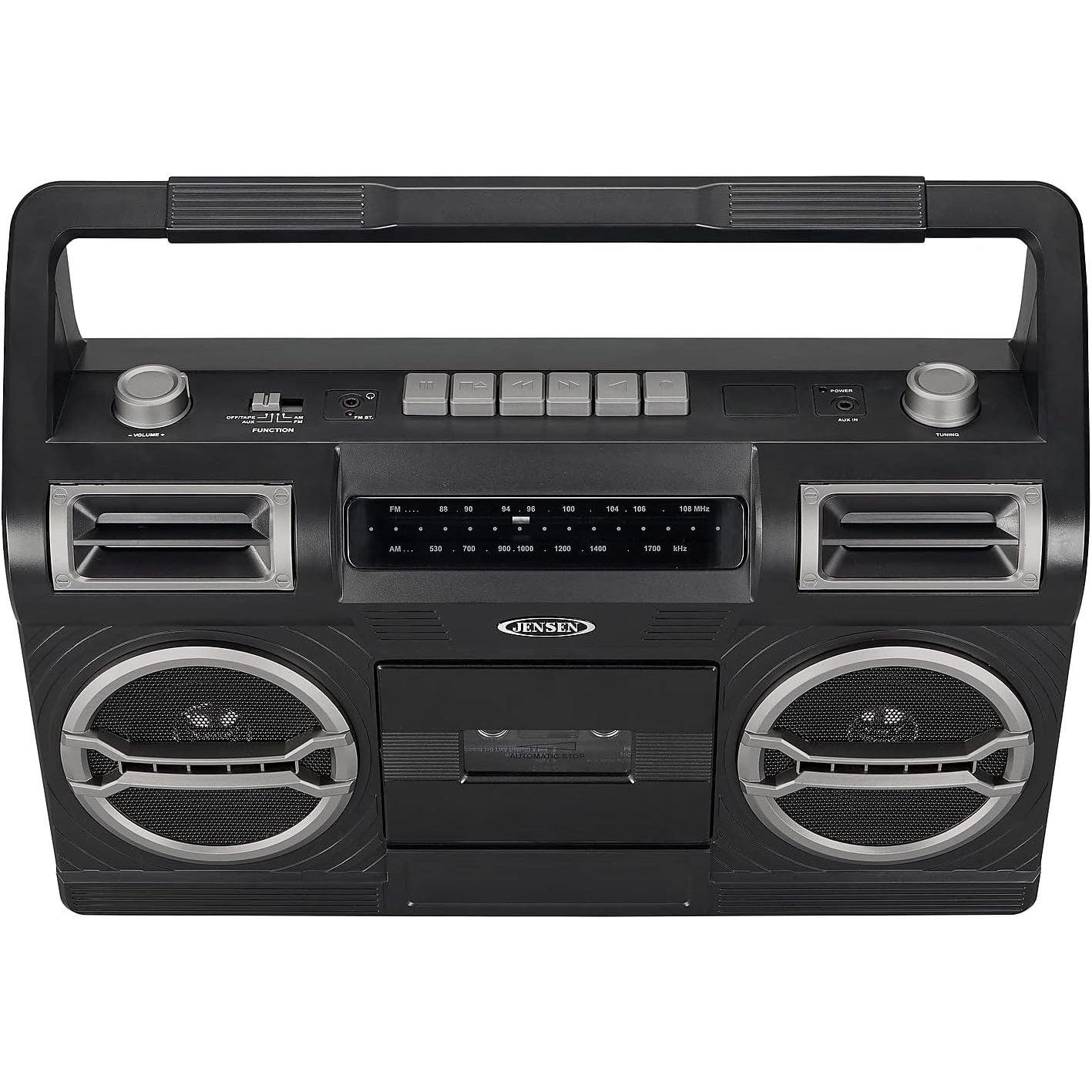 Jensen Portable AM/FM Radio & Cassette Player MCR-500