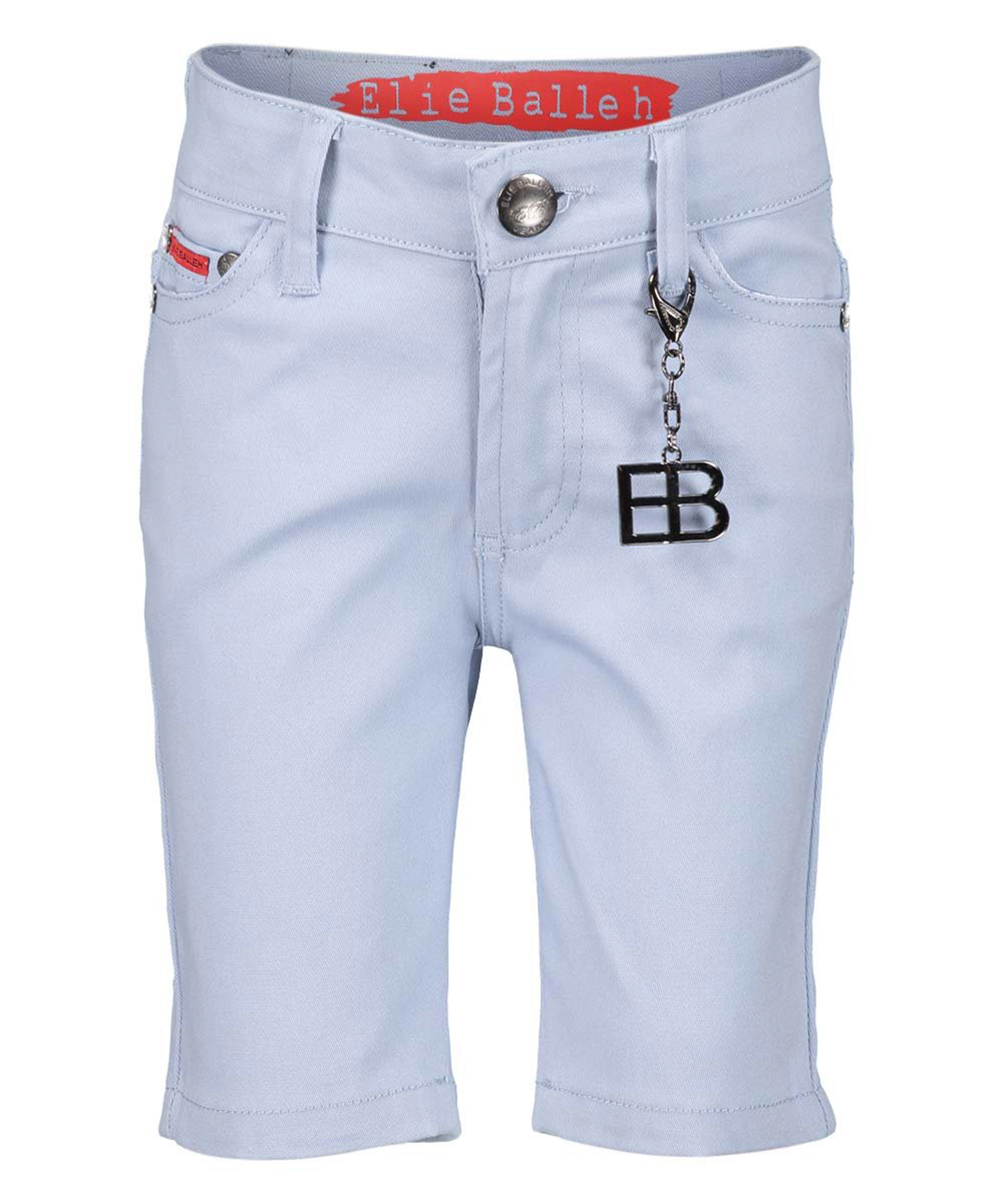 Elie Balleh Boys Slim Fit Cotton Twill Short Pants