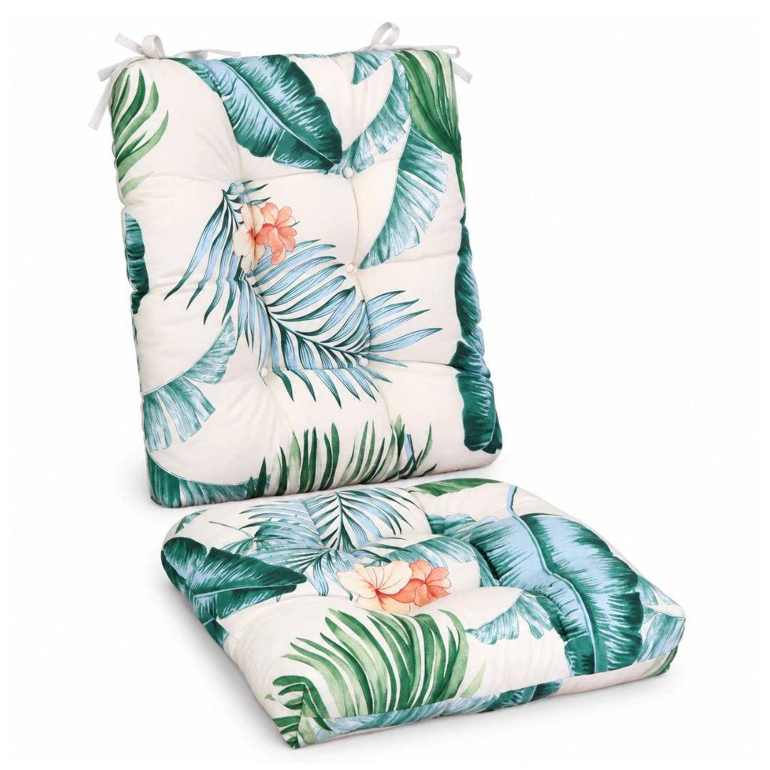 2-Piece Rocking Chair Cushion Set