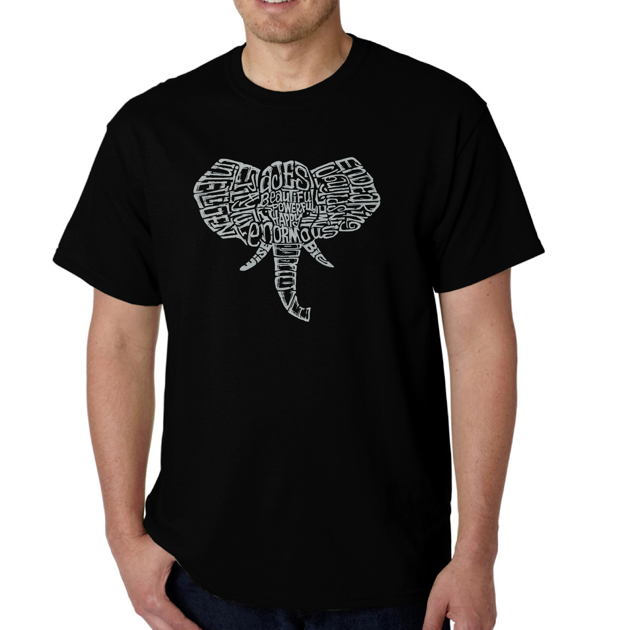 LA Pop Art Men's Word T-Shirt - Tusks