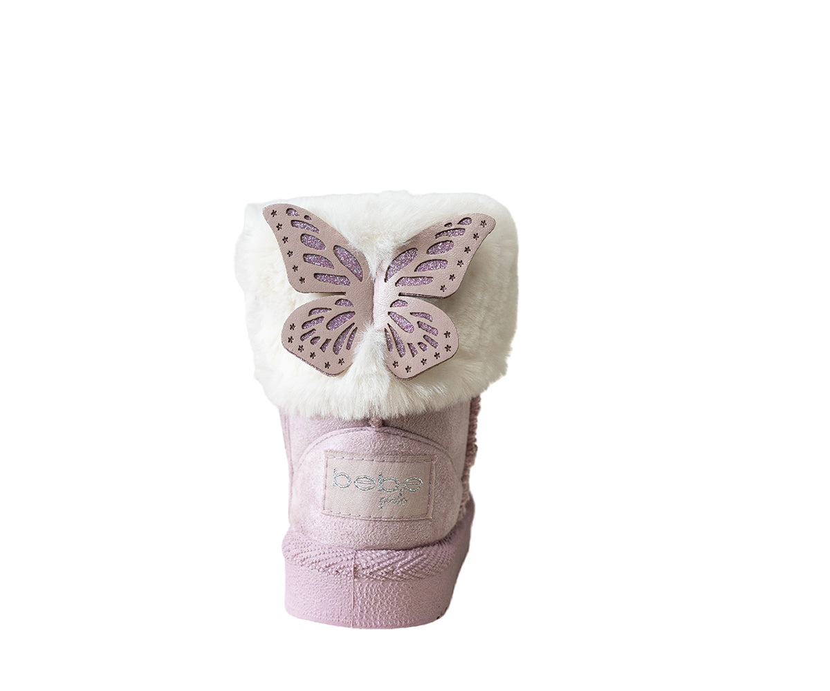 Bebe Girl's Toddler Faux Fur Winter Boots