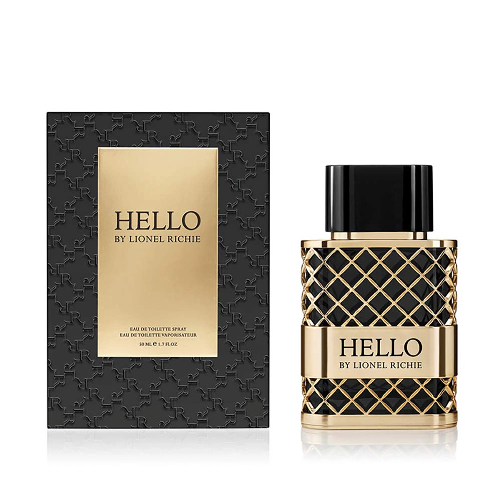 Lionel Richie Hello Eau de Toilette Men - Aromatic Woody 1.7 oz Spray