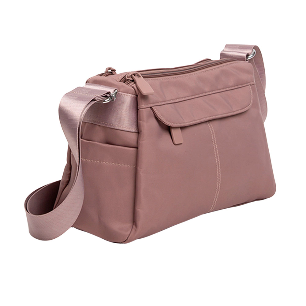 FASHNZFAB Solid Multi Pocket Crossbody Bag