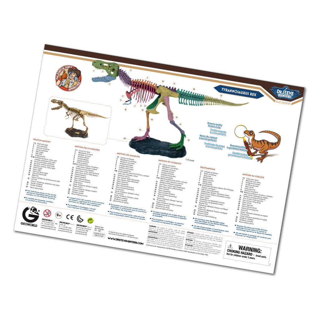 Geoworld - Paleo Expeditions - Tyrannosaurus Rex Kids Toy Set